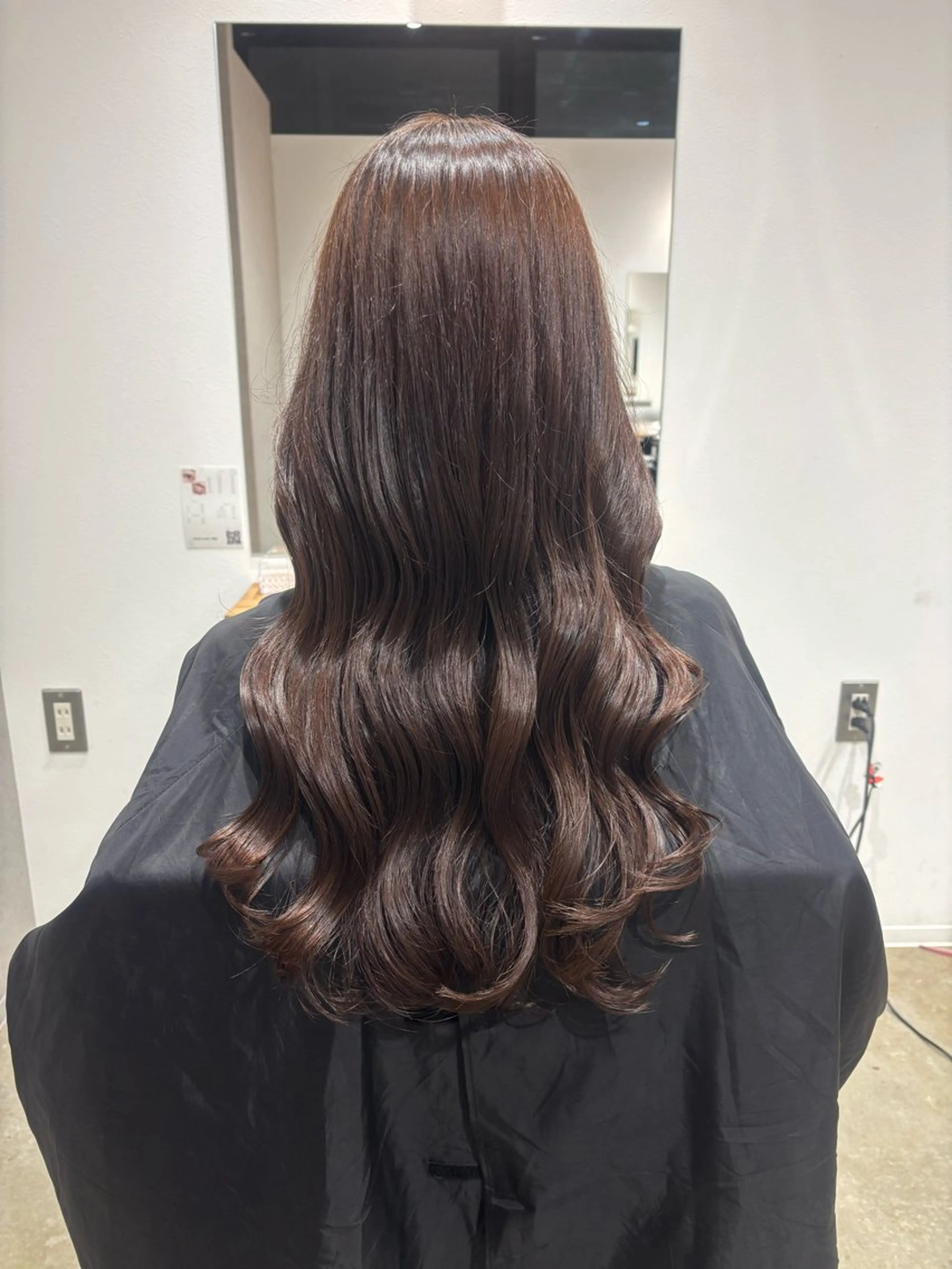 ロング カラー ヘアアレンジ ブラウンカラー flammeum川越所属・⭐️mona /川越⭐️のヘアスタイル