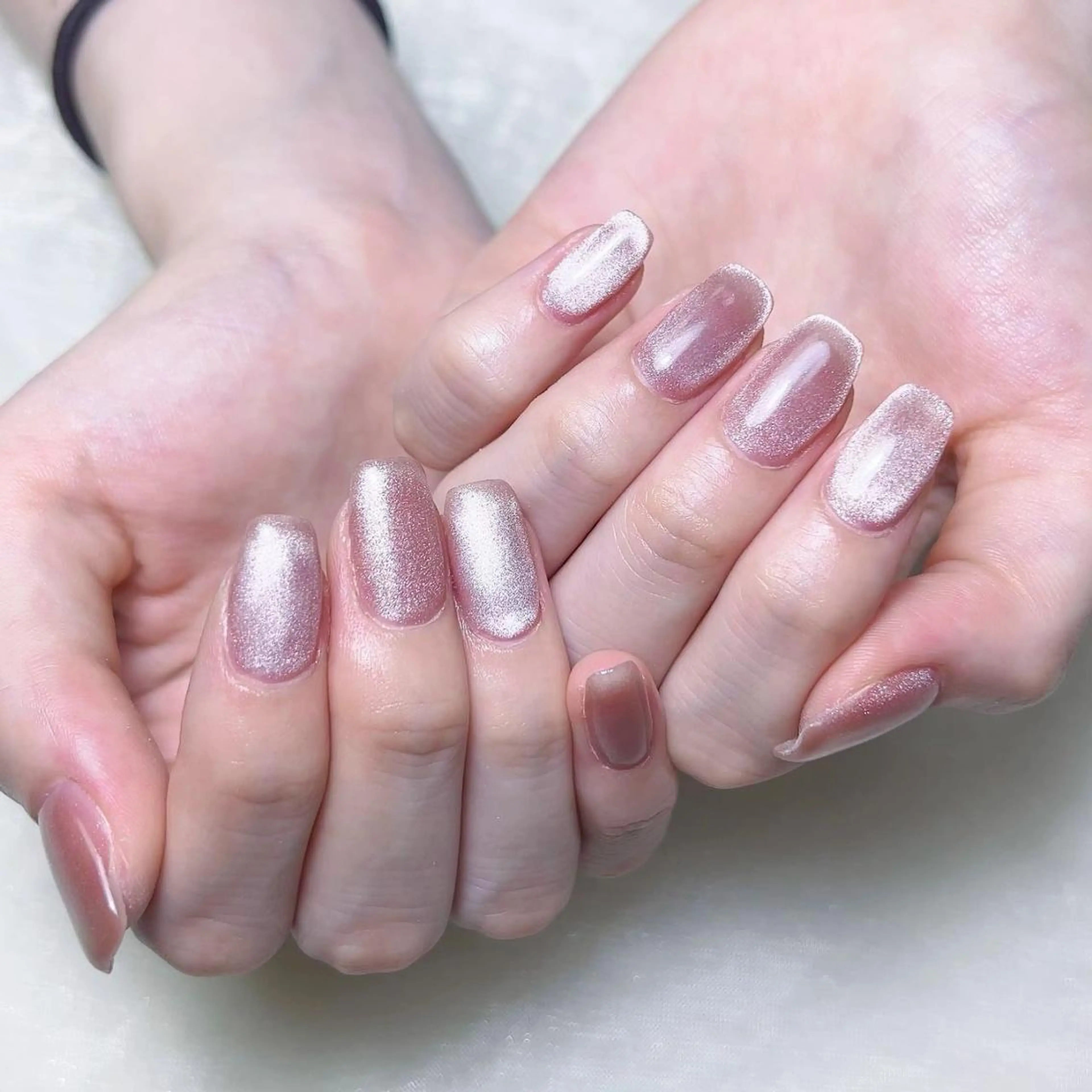 ネイル メンズ マグネットネイル マグネットワンカラー ワンカラーネイル ハンドネイル NAILサロン 木にいるのネイルデザイン