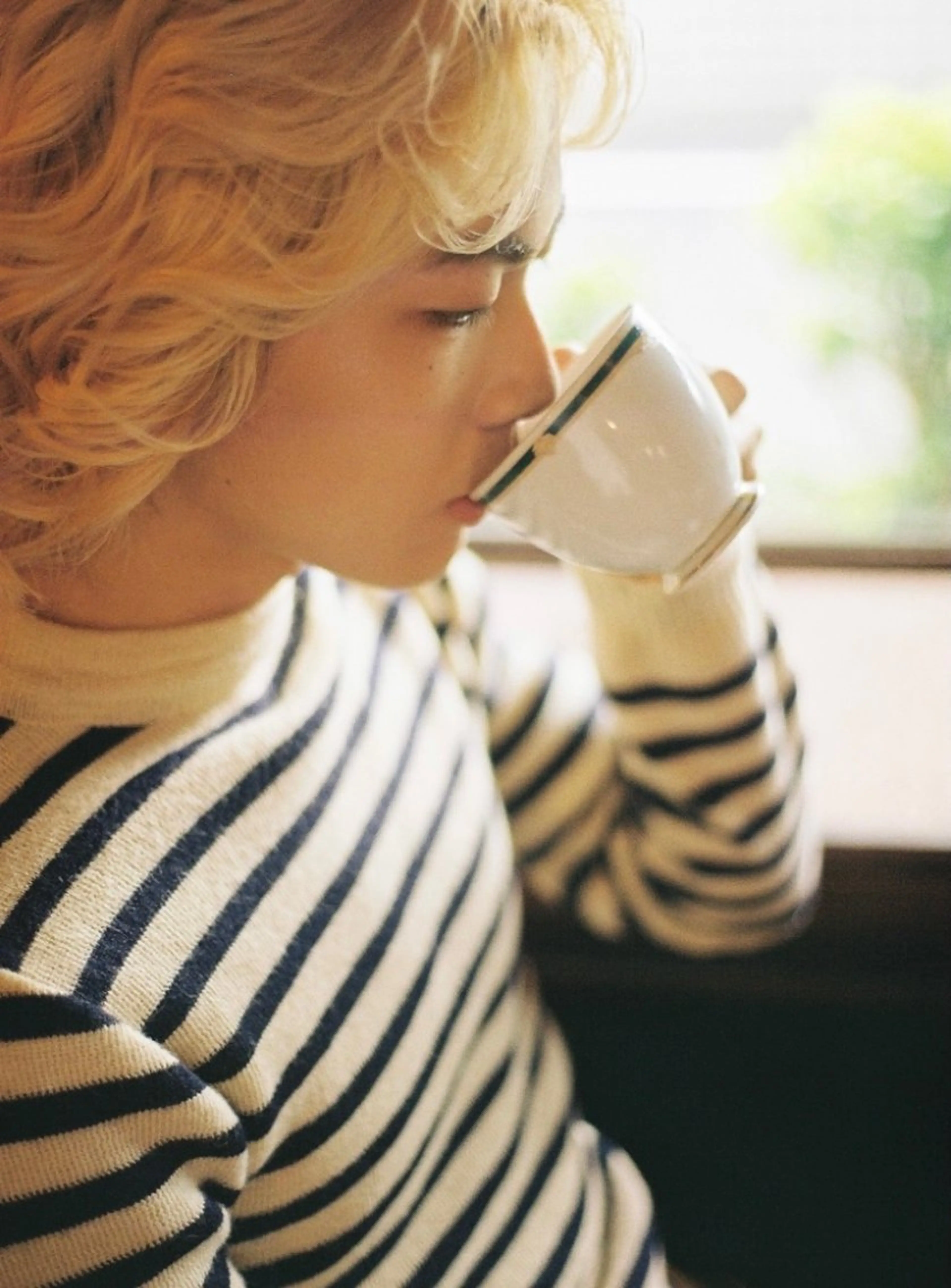 メンズカット＋ハイトーン　ダブルカラーの写真