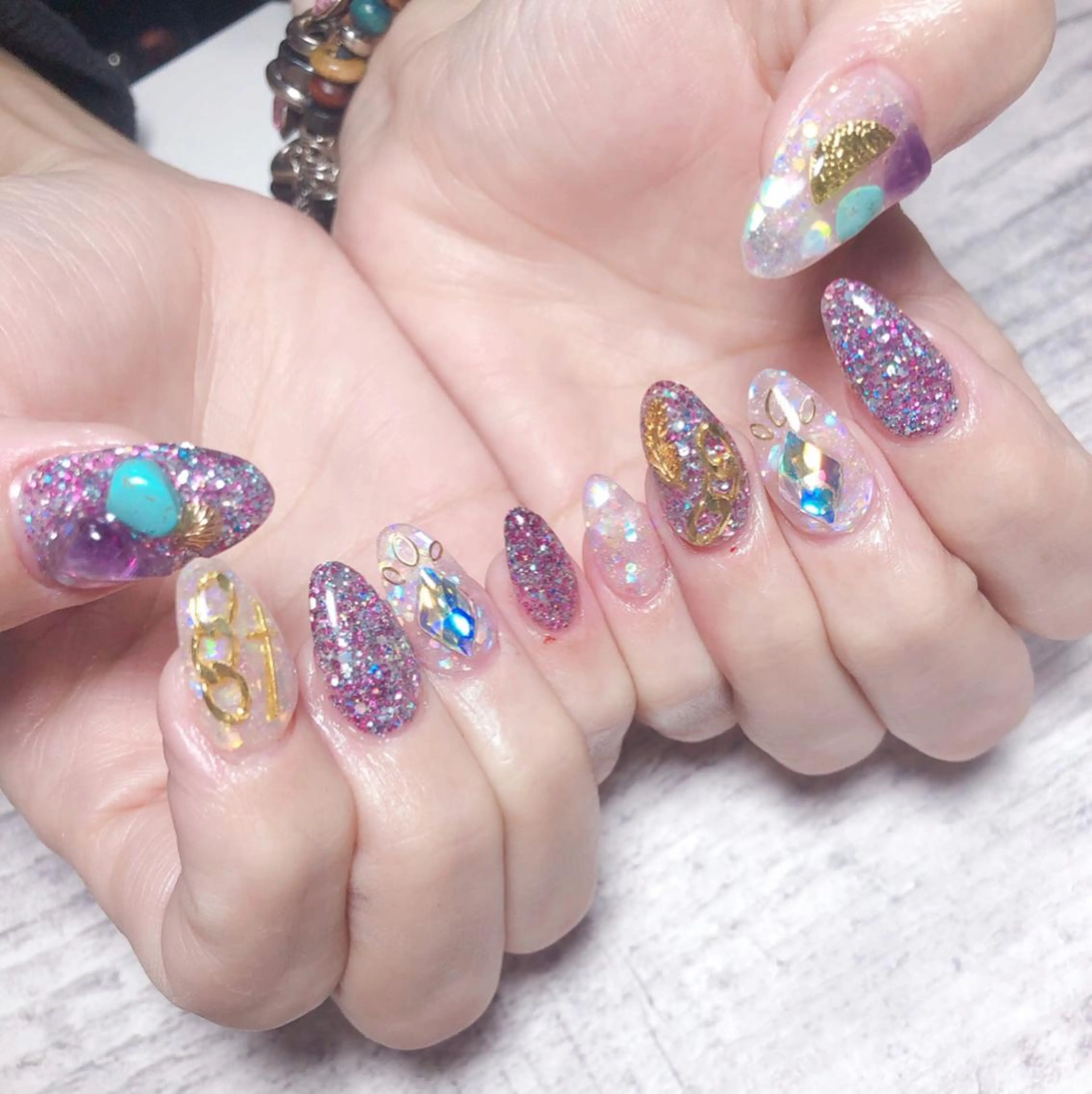 ネイル 個室ネイルサロンDolly  Girl〜ドーリーガール〜所属・DollyGirl KYOKOのネイルデザイン