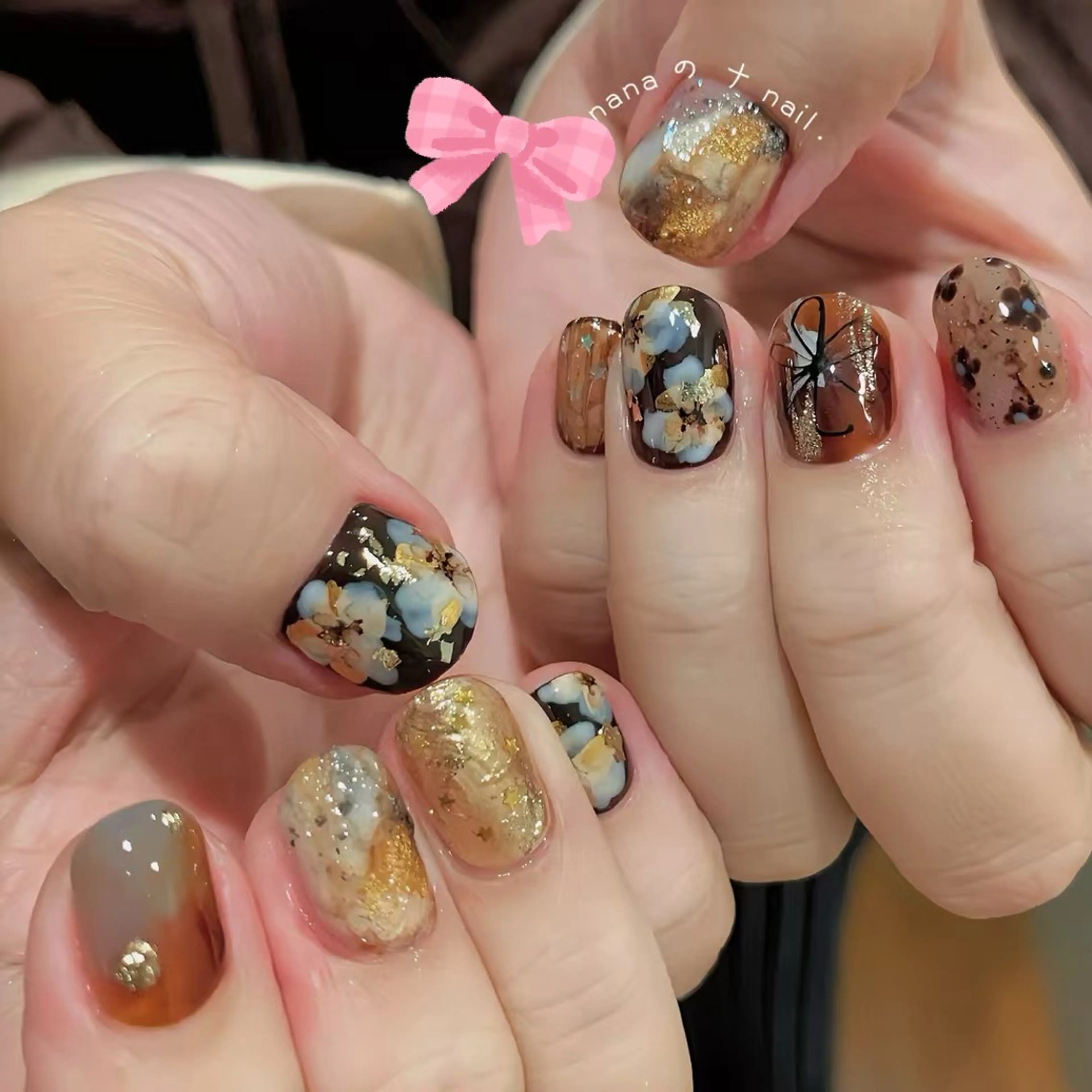 ネイル ハンドネイル Kinn gyokuのネイルデザイン