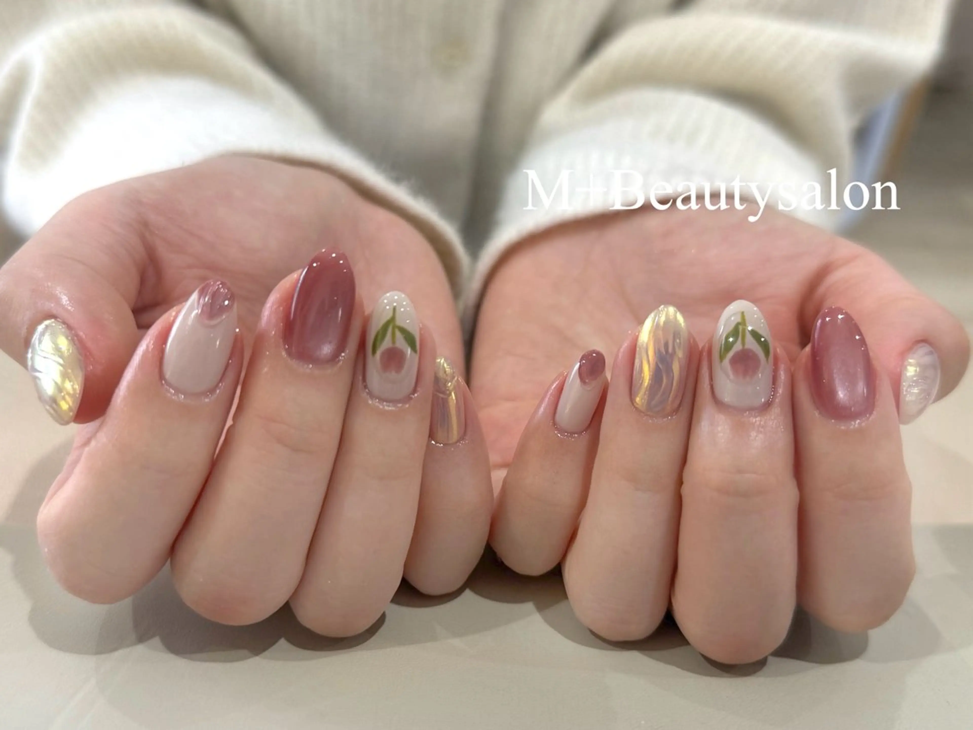 ネイル M+  Beauty Salonのネイルデザイン