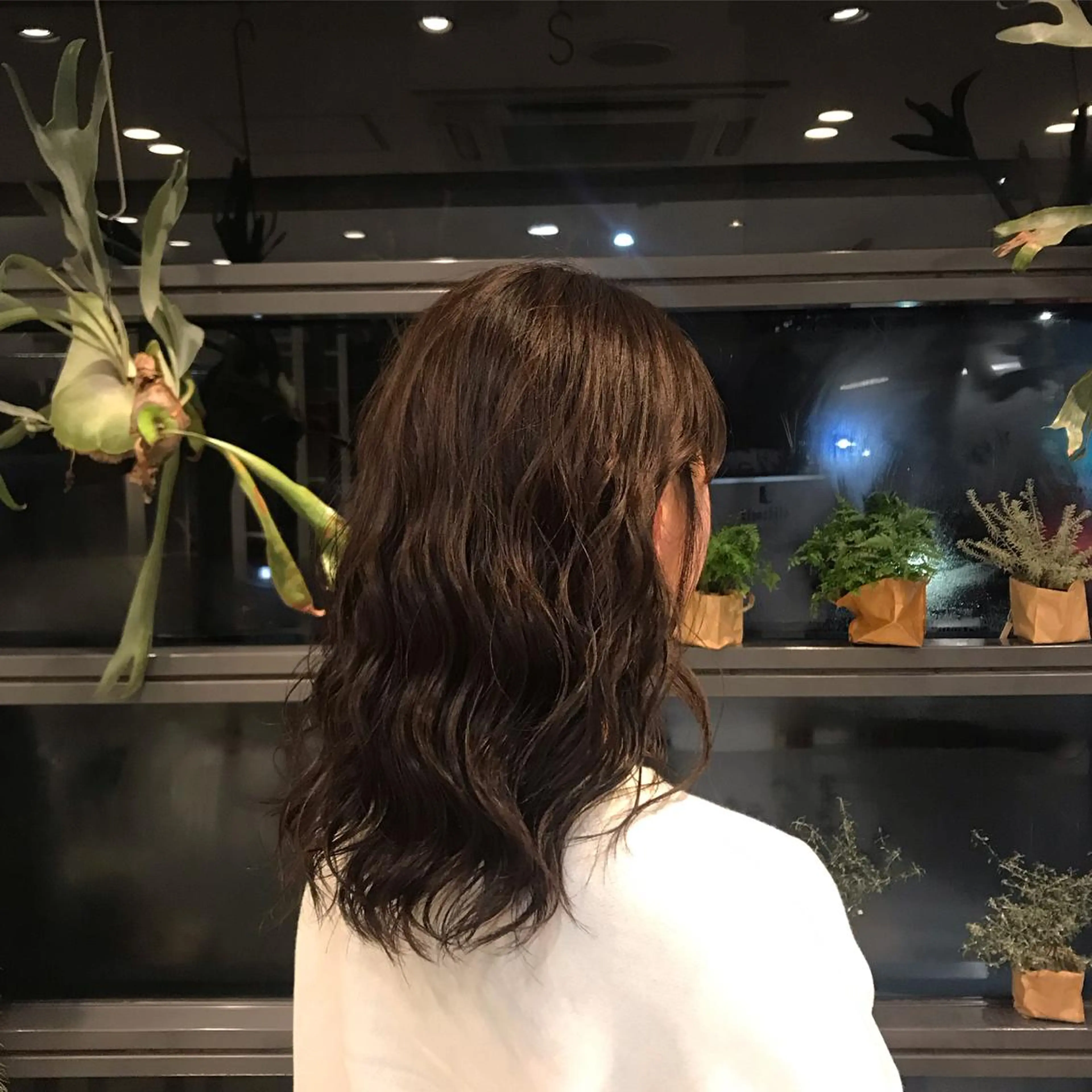セミロング 菅原 彩加のヘアスタイル