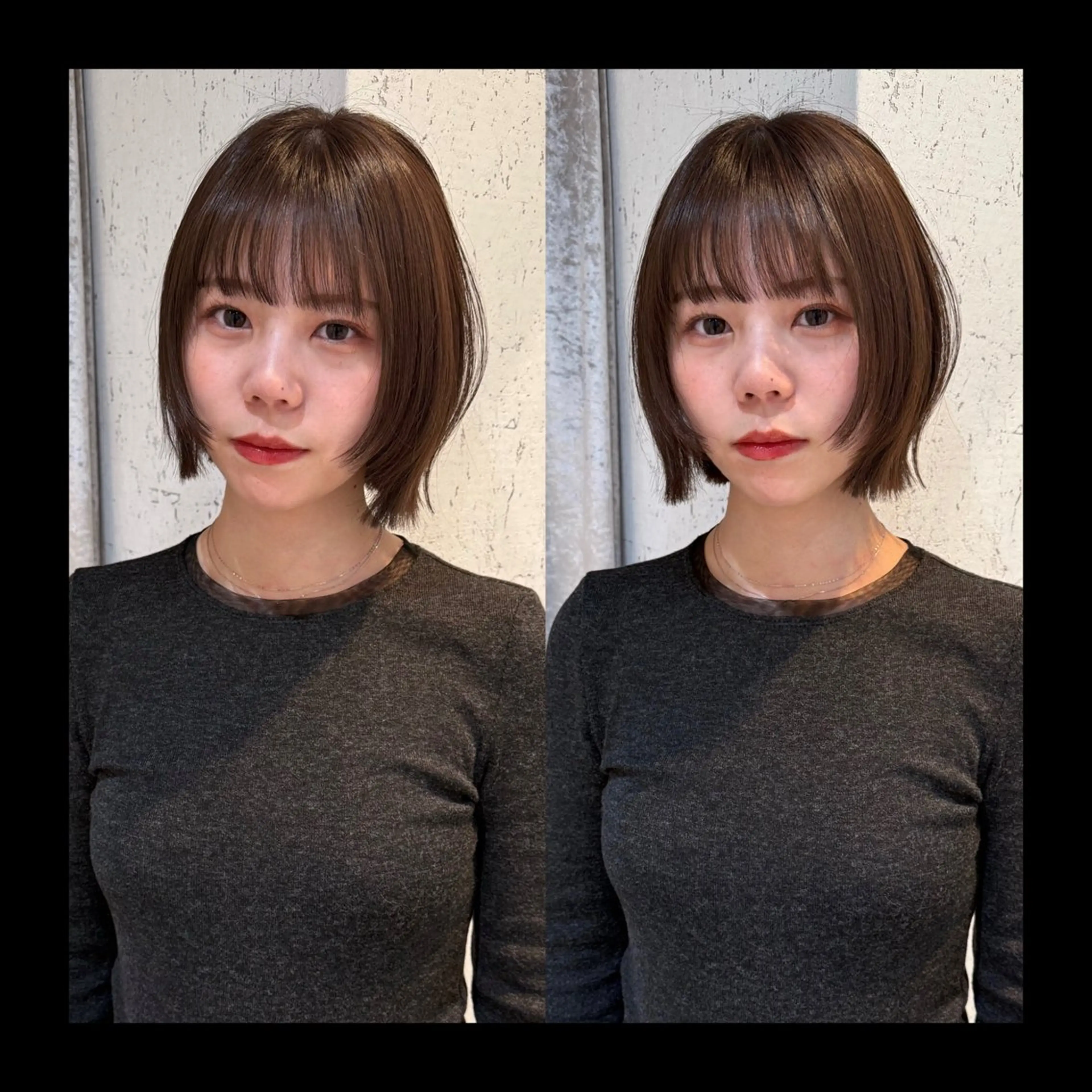 ショート カラー ボブ カット ヘアカラー トリートメント mai / linoah˚✧のヘアスタイル