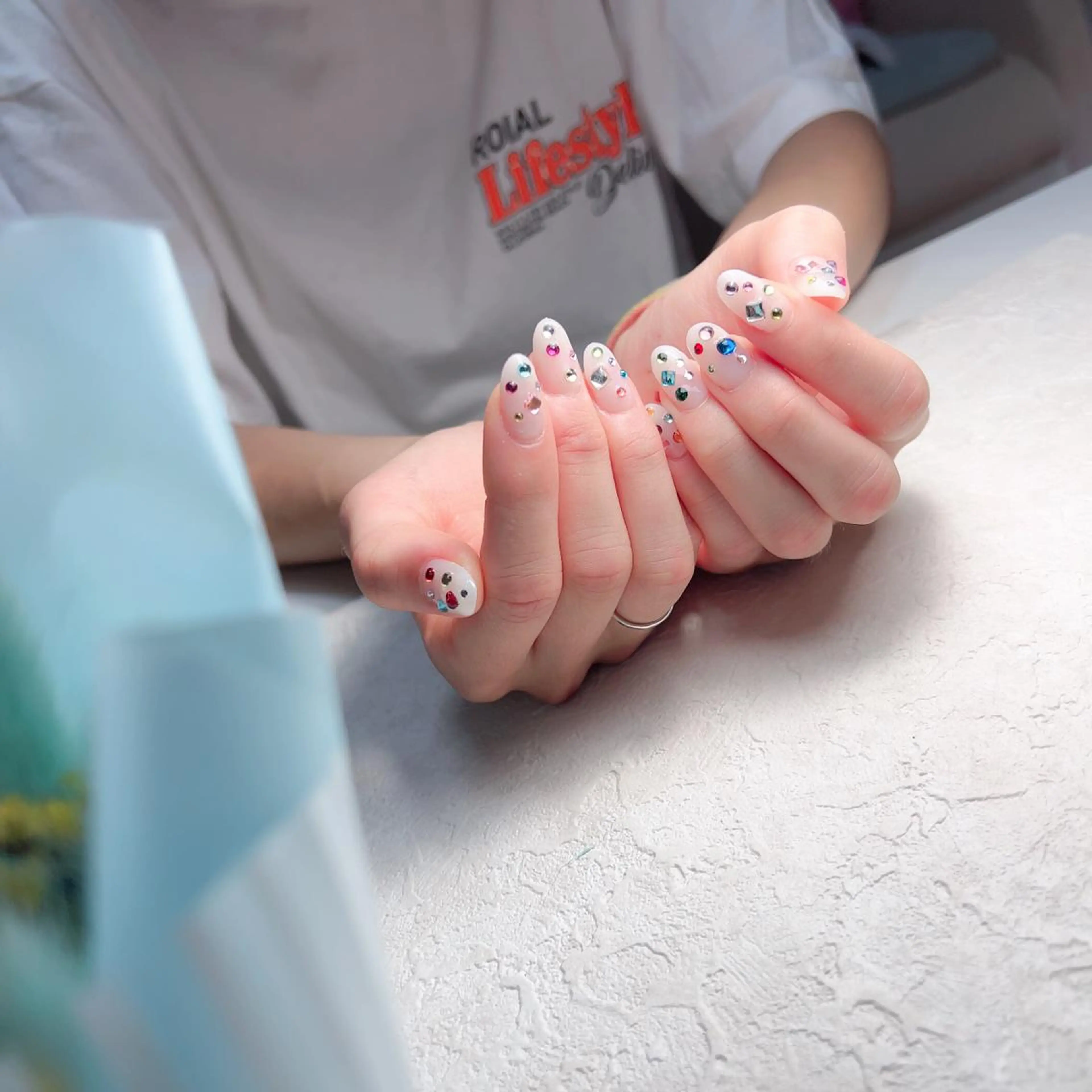 ネイル M🌷nail 長さだし専門店のネイルデザイン