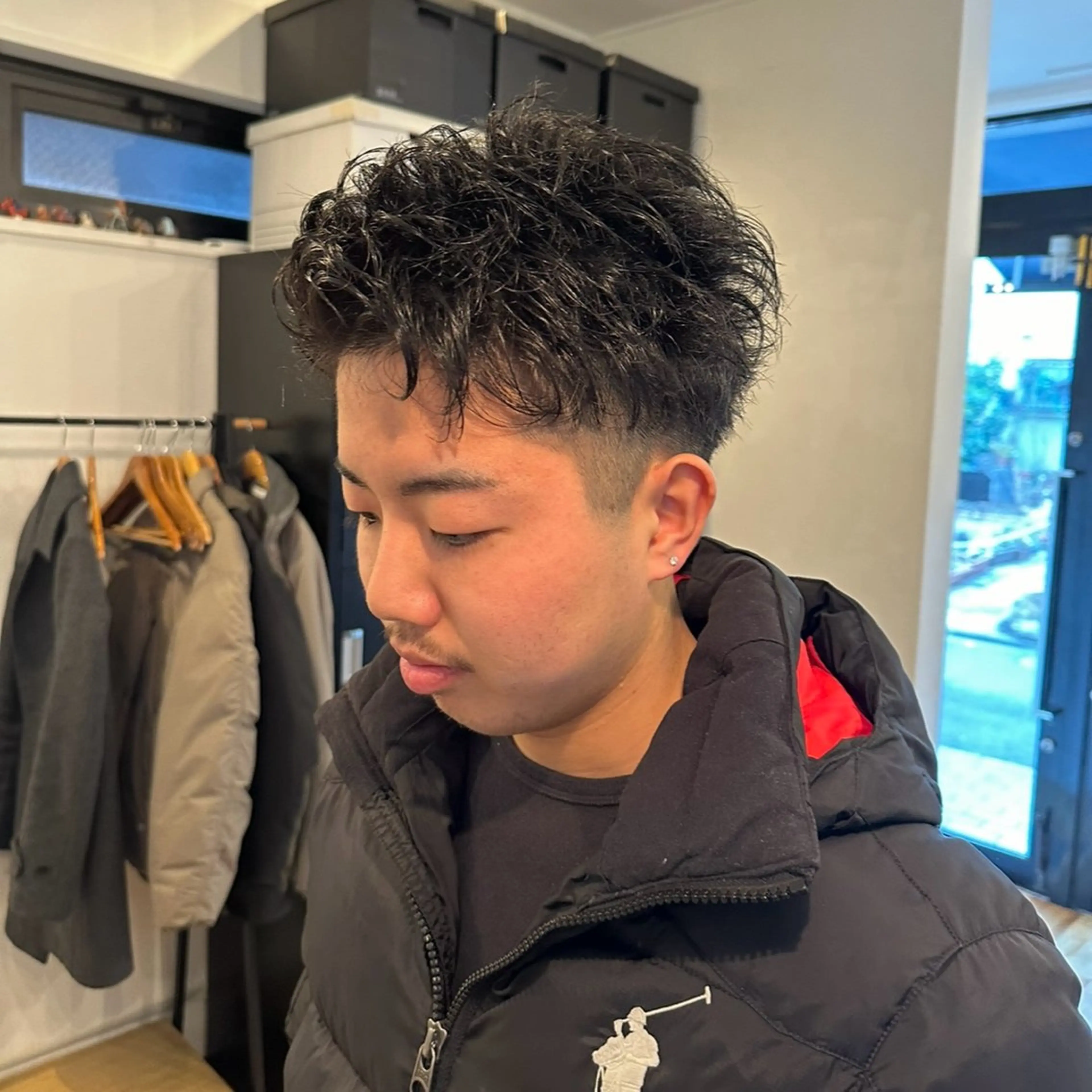 ショート パーマ メンズ ショートヘア カット トリートメント 【メンズヘア】 原宿/Kasumiのヘアスタイル