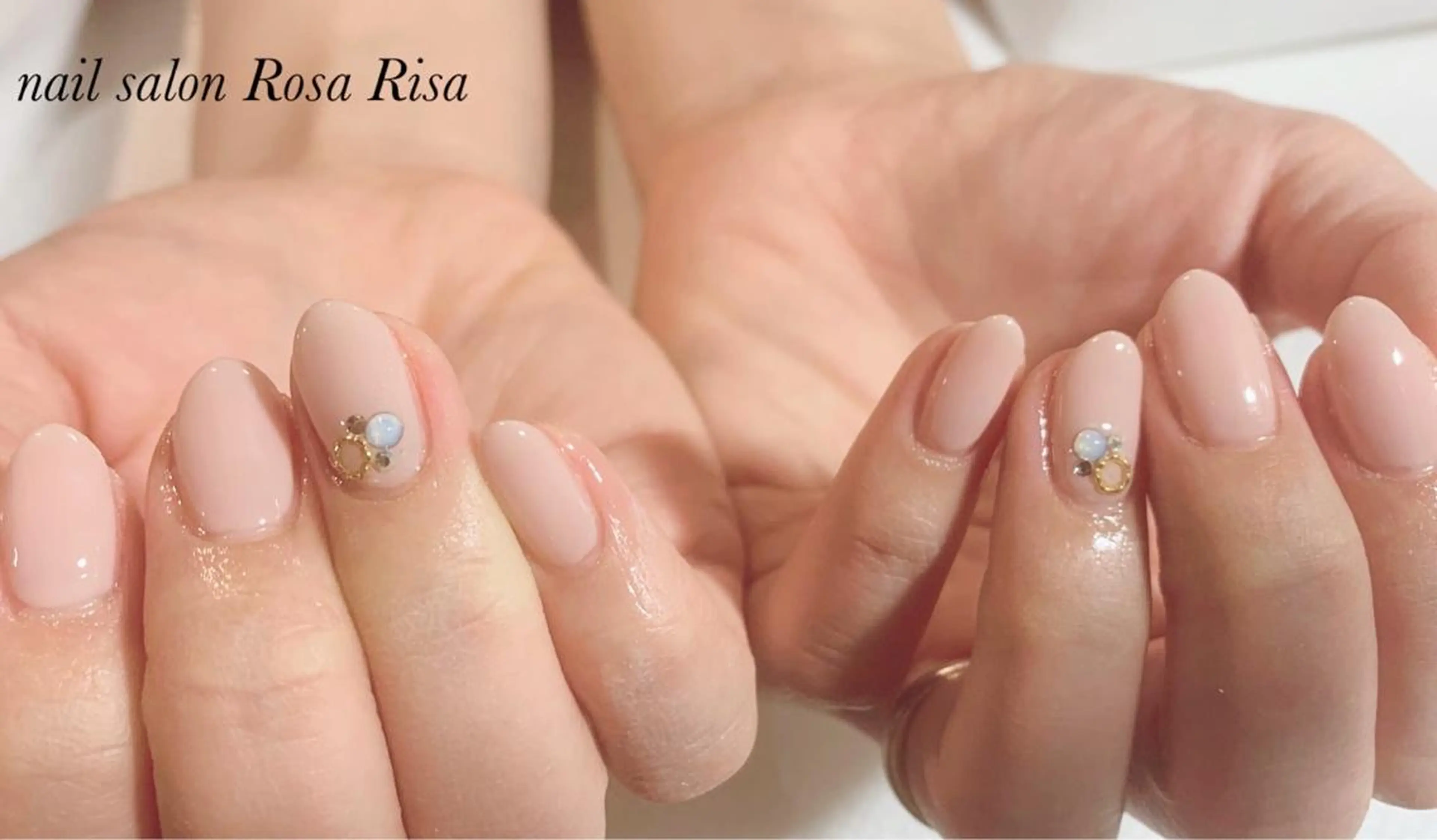 ショート ネイル ピンク ネイルスタジオ シェイクユアハンズのネイルデザイン