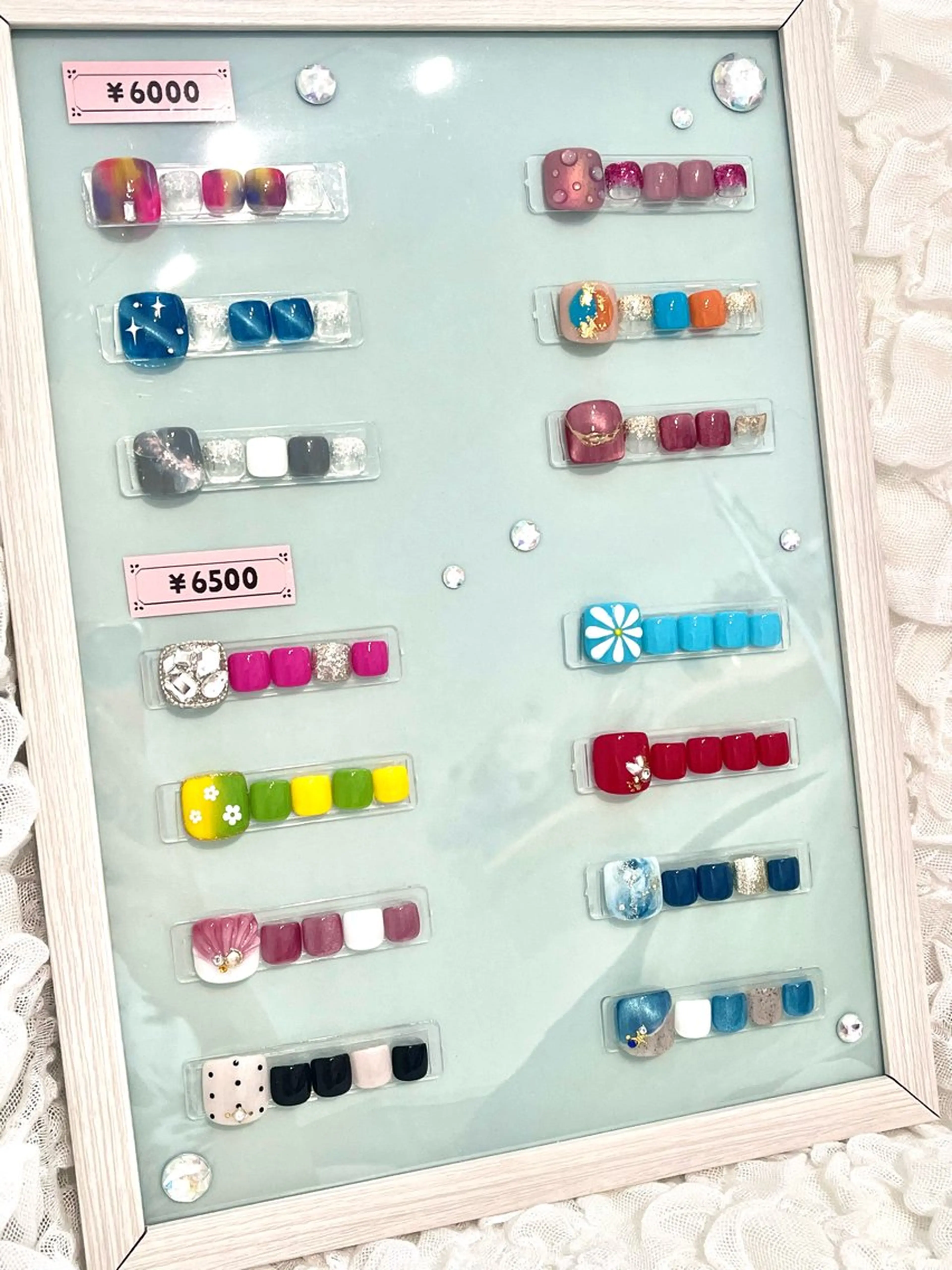 ネイル フットネイル フットネイル Nailsalon Nearのネイルデザイン