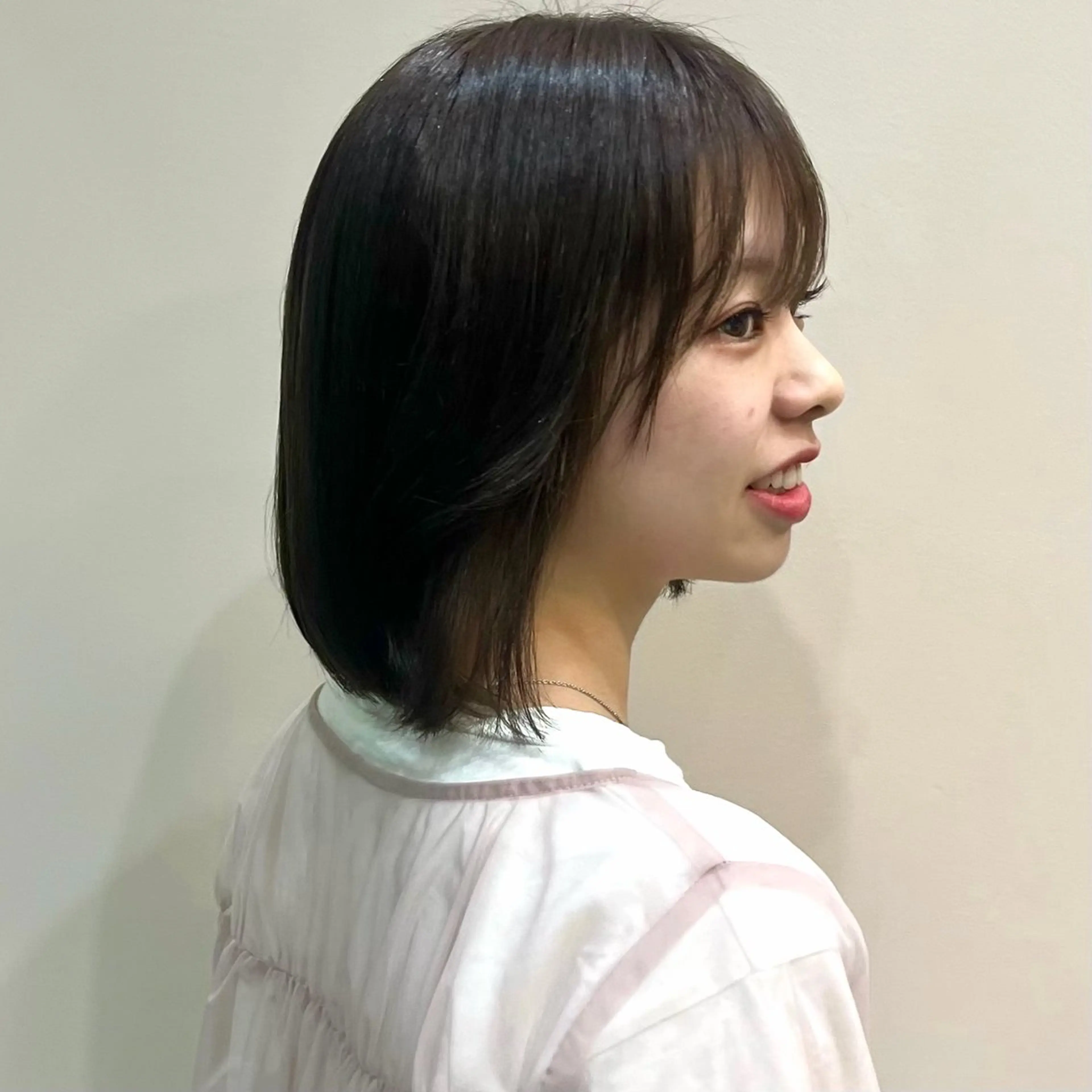 ミディアム ヘアカラー 透明感カラー 🌱多田 望花のヘアスタイル