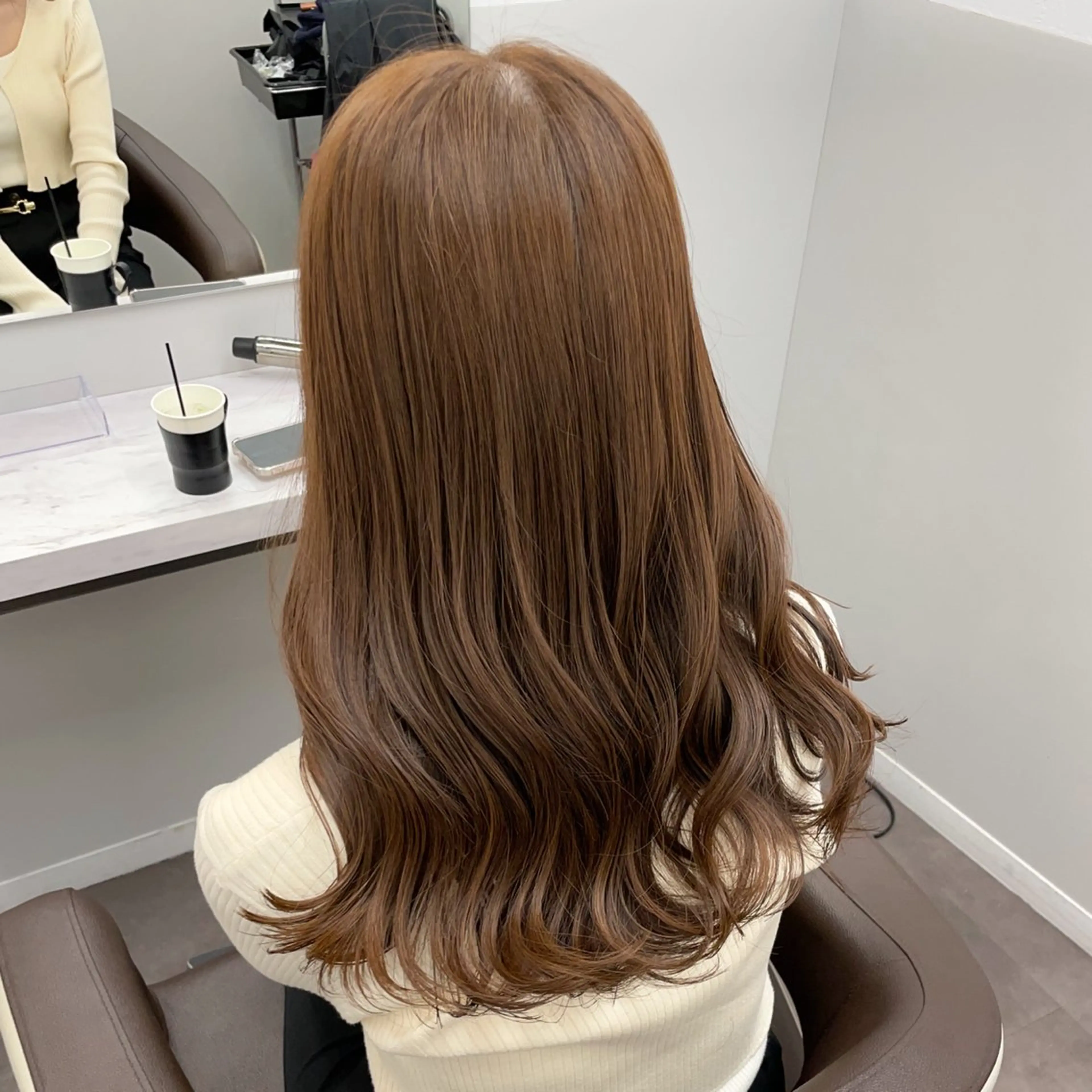 ロング 韓国風ヘア 💎韓国ヘア💎 Harukaのヘアスタイル