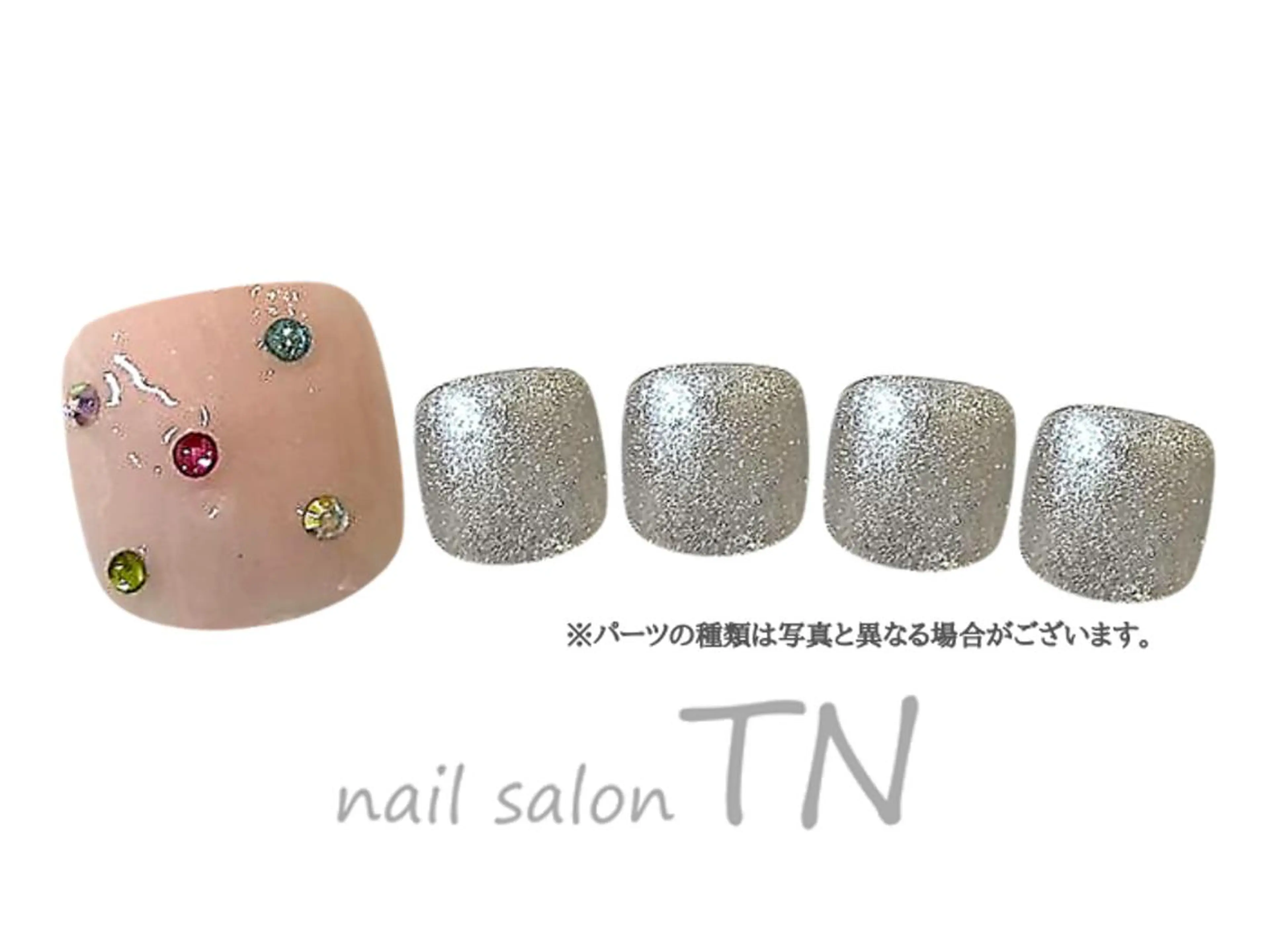 ネイル フットネイル 中島 実穂のネイルデザイン