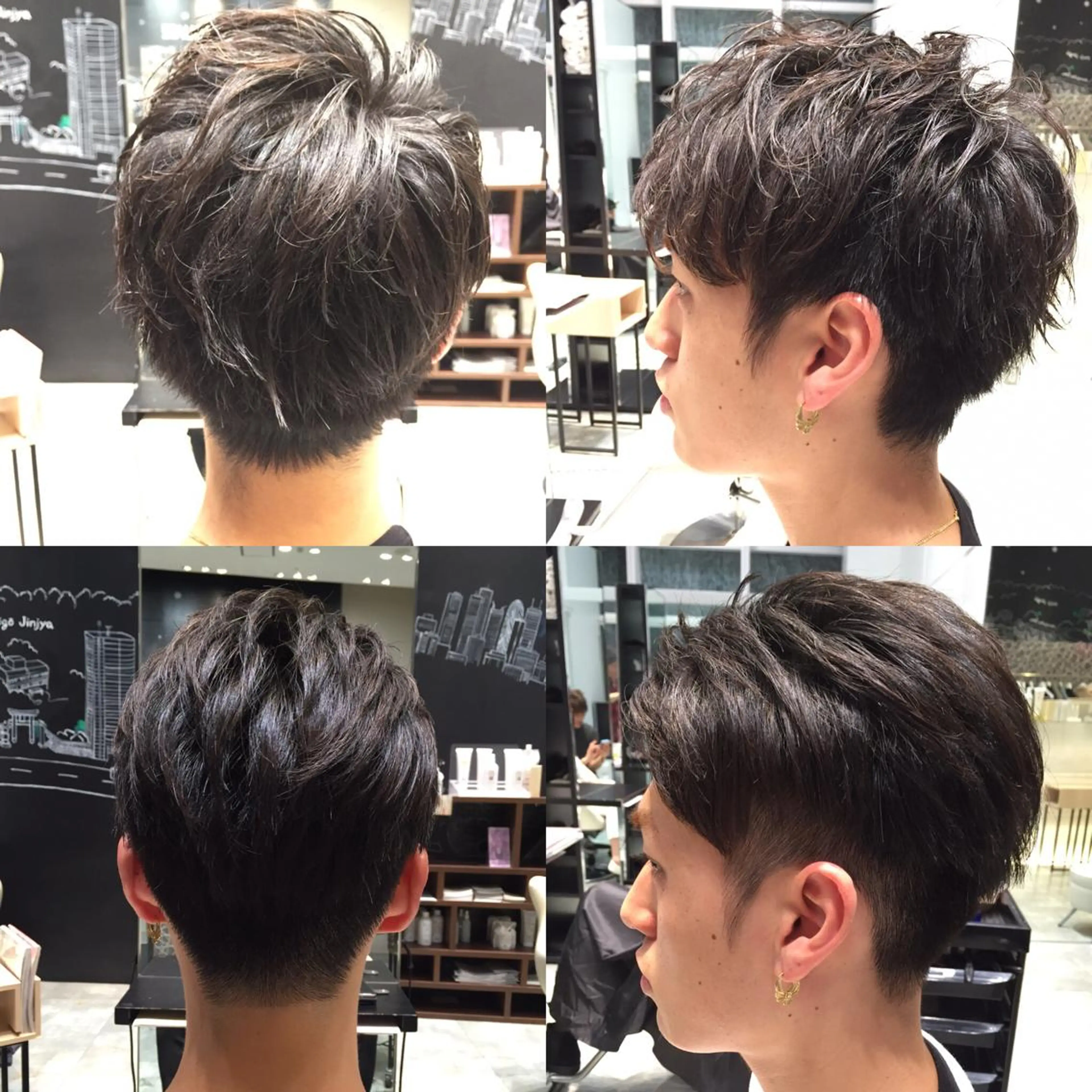 ショート メンズ ツーブロック Re:ta KANZOのヘアスタイル