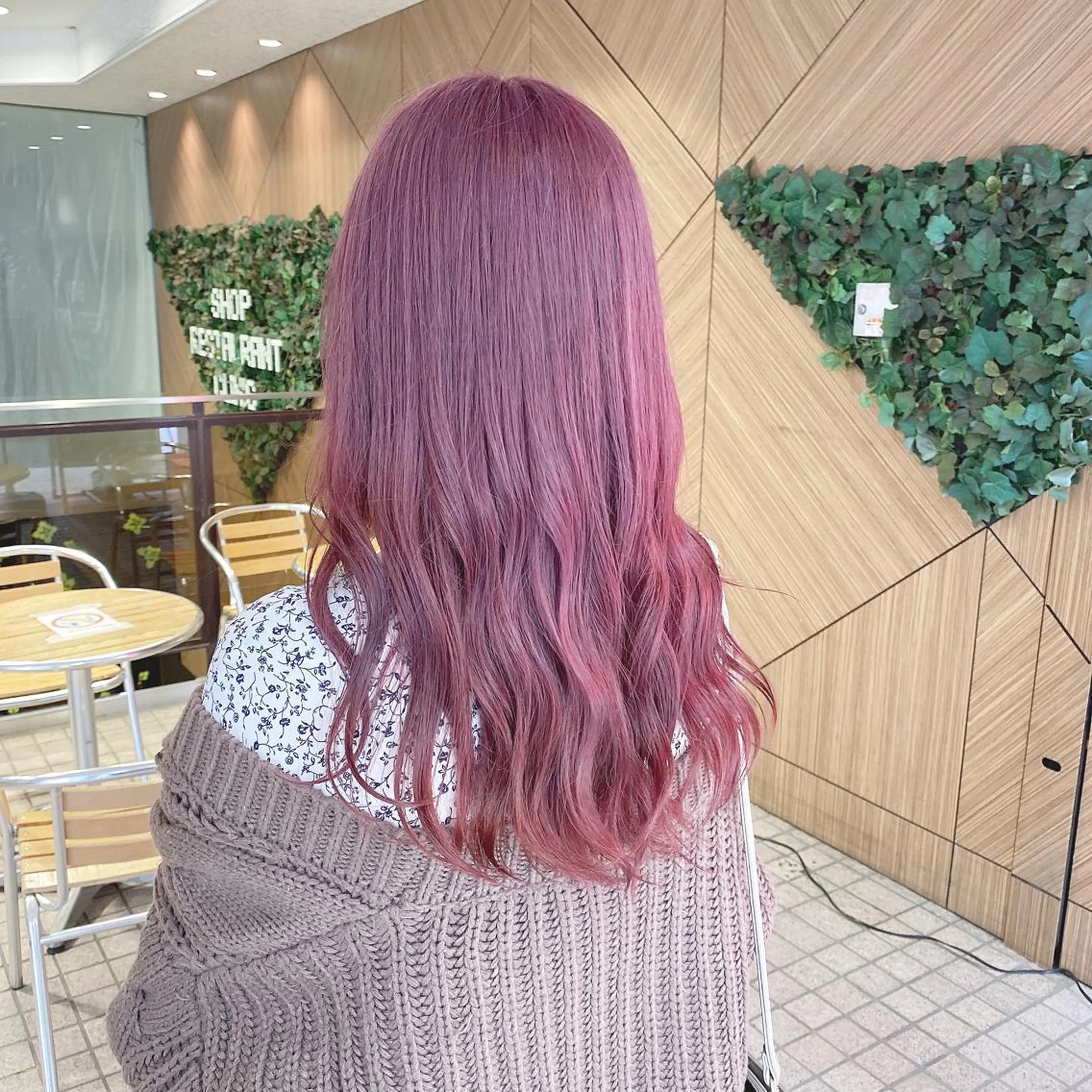 ロング カラー 大人っぽ韓国レディ レイヤー🤍渋谷のヘアスタイル