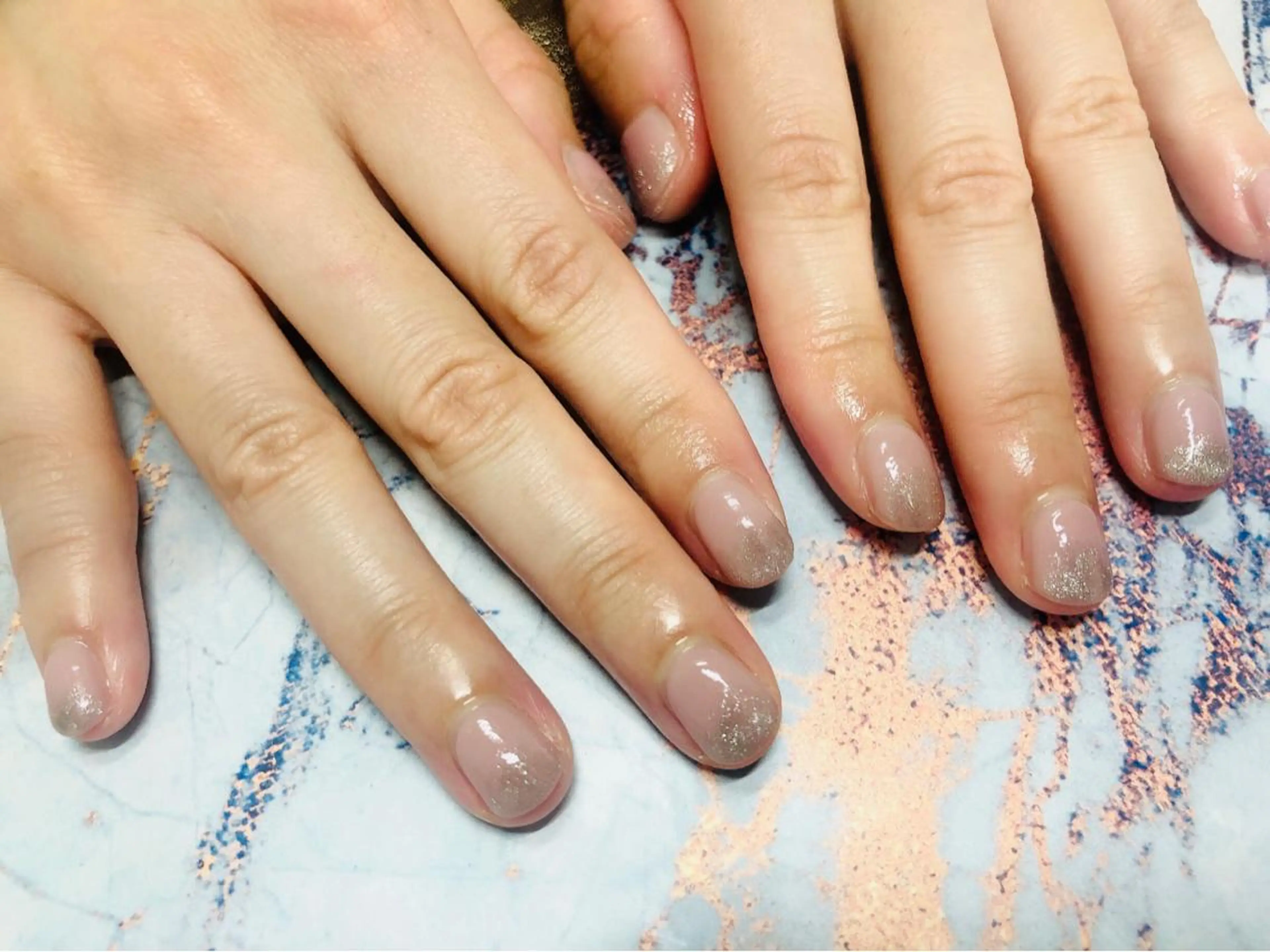 ネイル マグネットネイル ハンドネイル Mogu nail 二子玉川のネイルデザイン