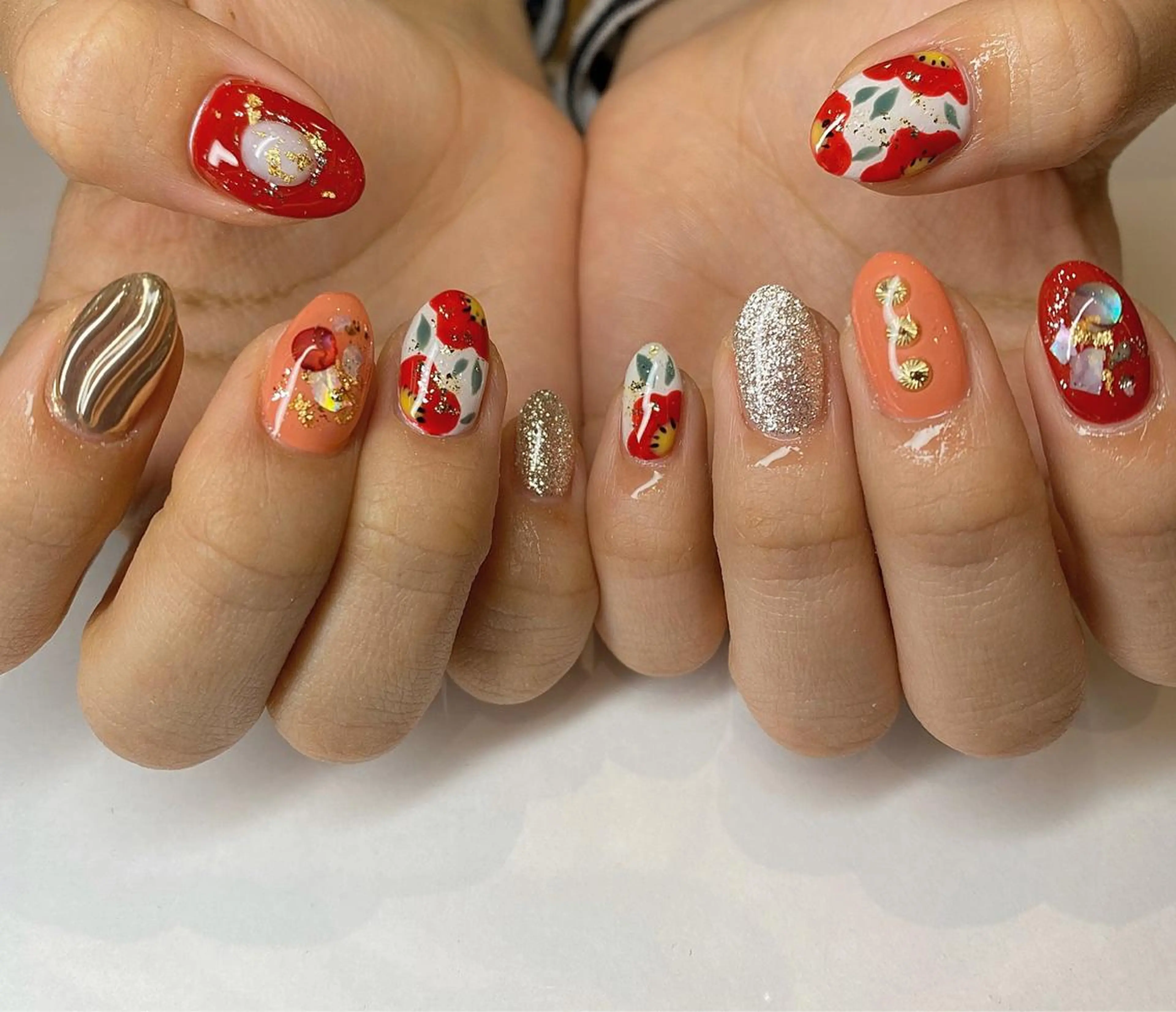 ネイル ハンドネイル 鶴田୨ৎmaison de NALIのネイルデザイン