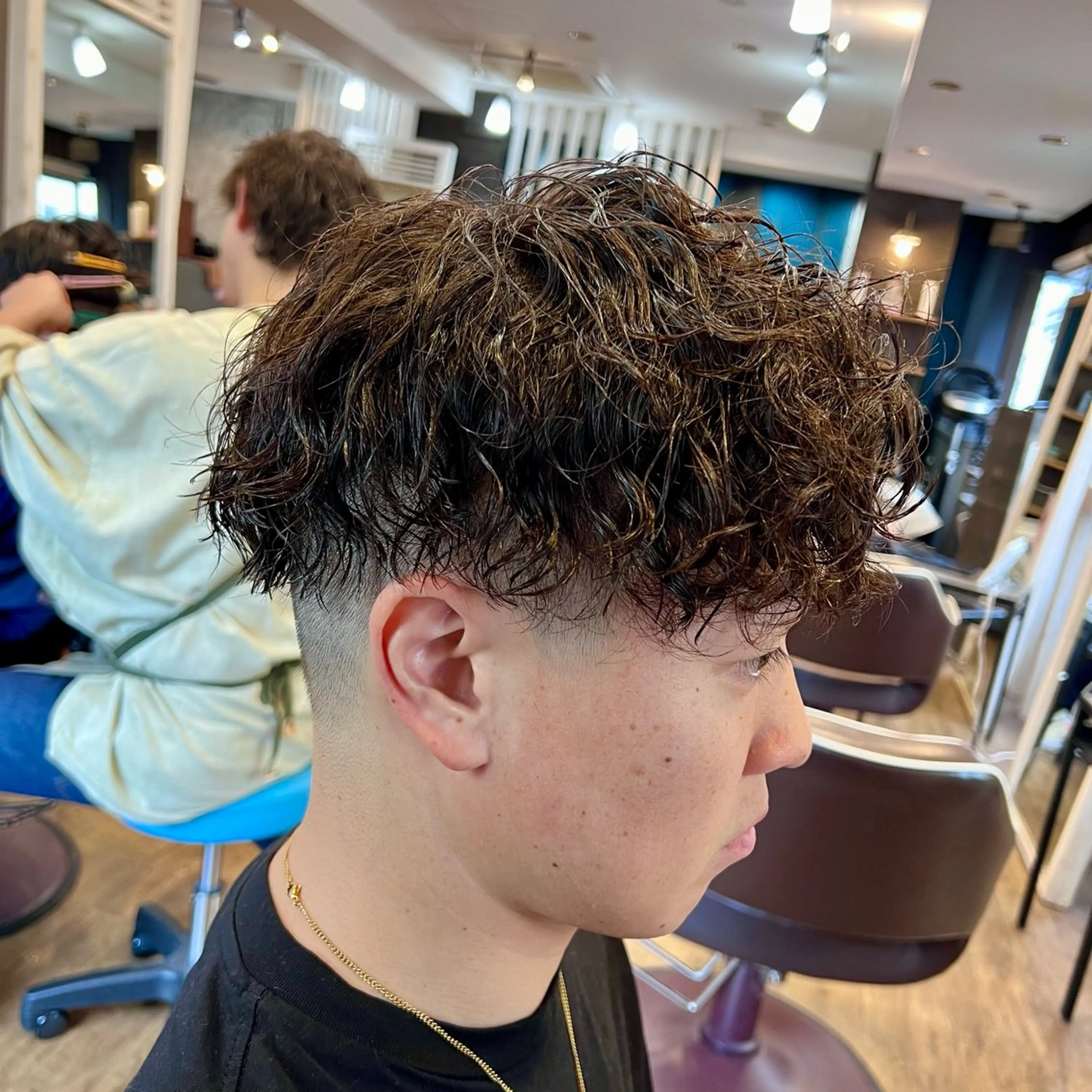 パーマ メンズ カット パーマ アグヘアーシータ所属・🤩メンズカット/ パーマ山本🤩のヘアスタイル