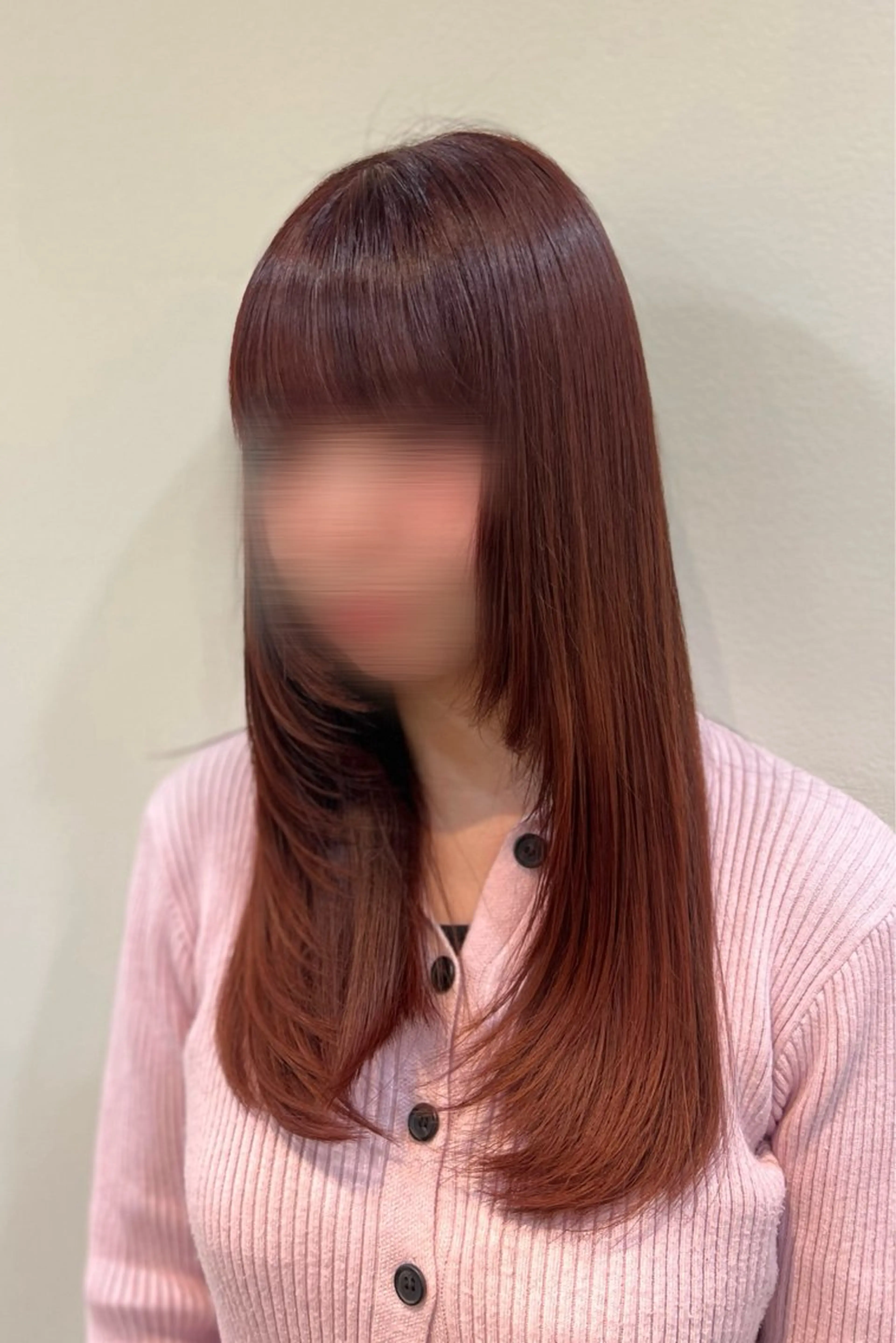 ロング カット ヘアカラー トリートメント hair&make first 山形所属・安部 流唯のヘアスタイル