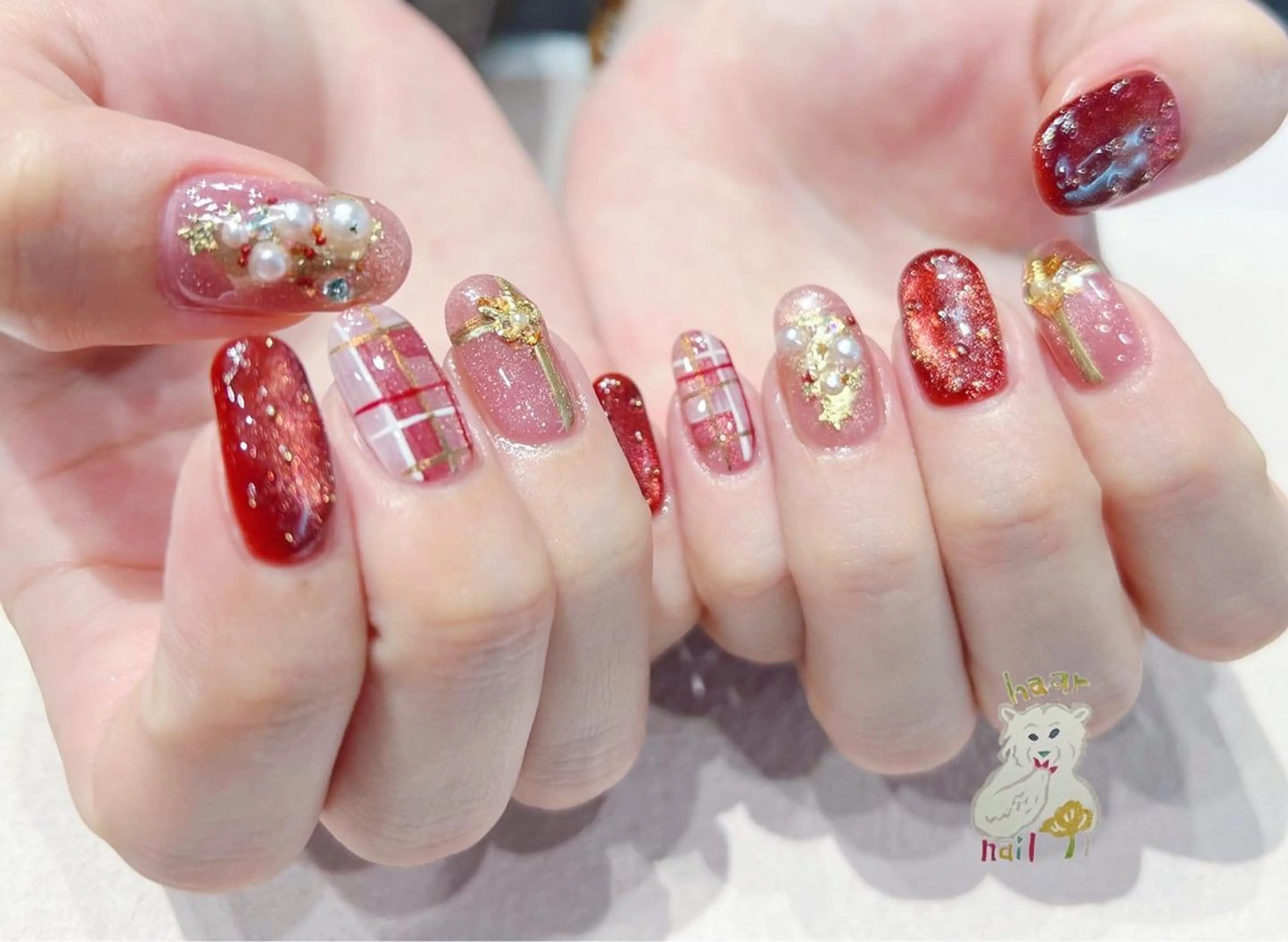 ネイル ハンドネイル 深田 加代のネイルデザイン
