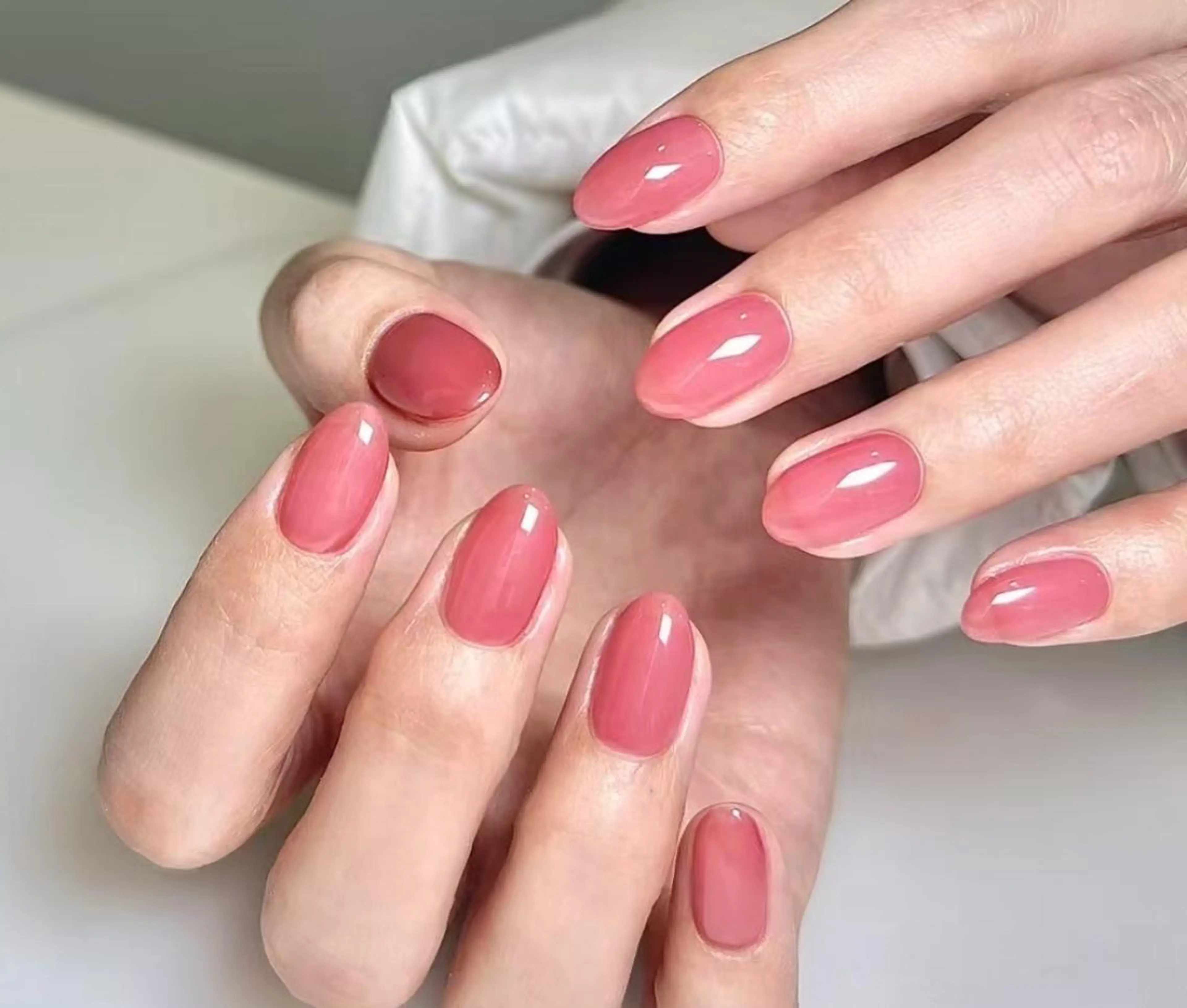 ネイル ハンドネイル ハンドケア 🍑 momo_nailのネイルデザイン