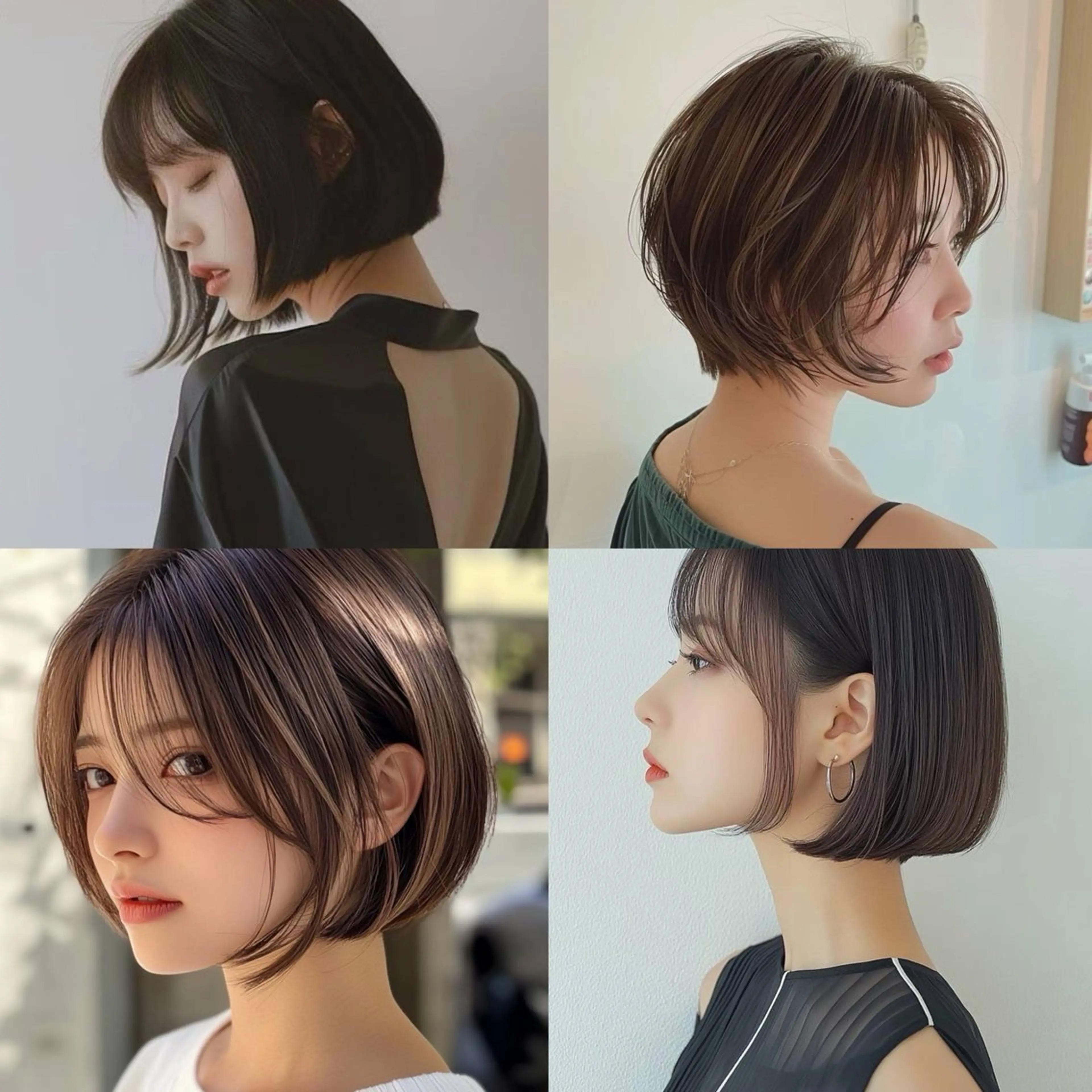 ショート ブリーチなしWカラー 縮毛矯正・清水天空のヘアスタイル