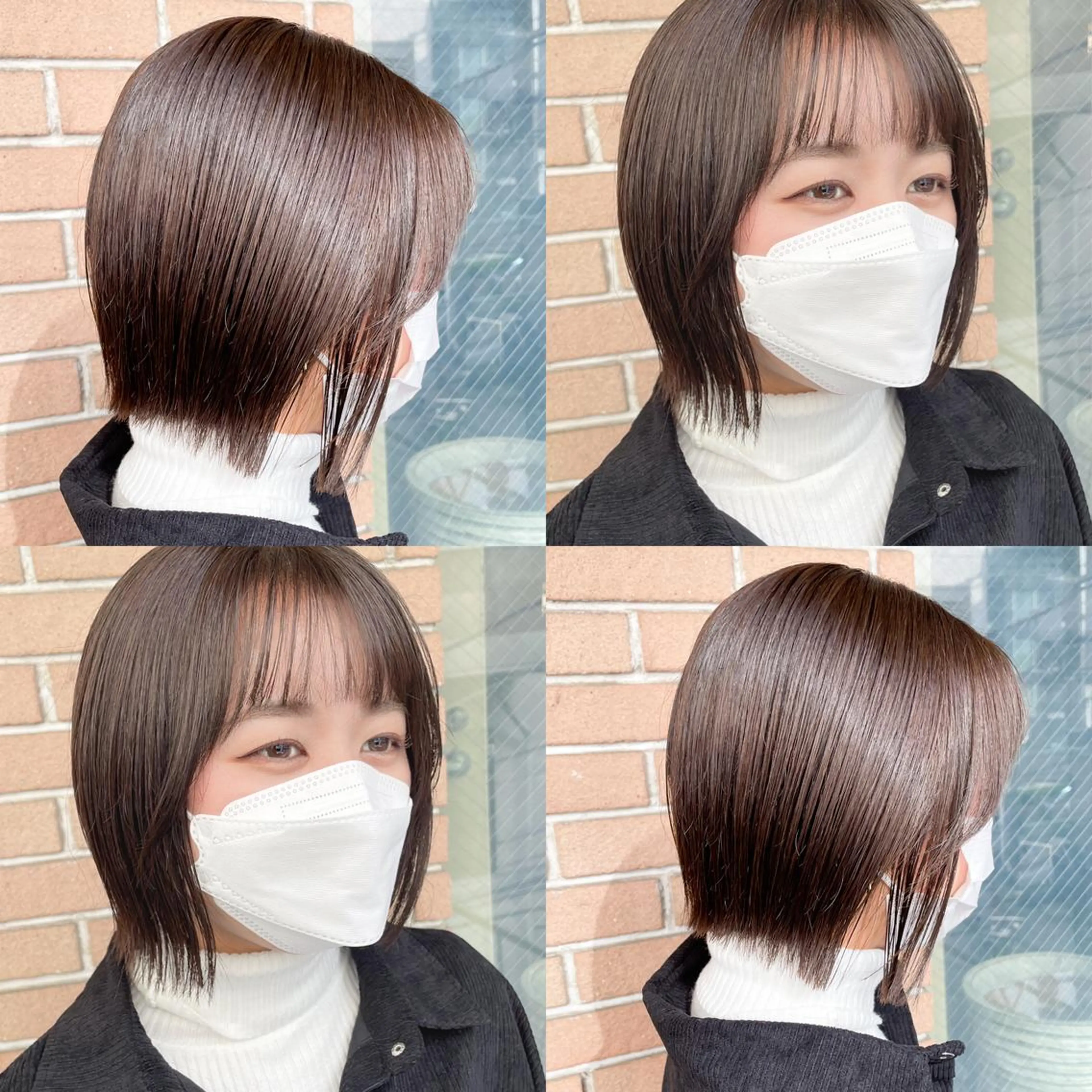 ショート カラー ボブヘアカット Rikapi❤️のヘアスタイル