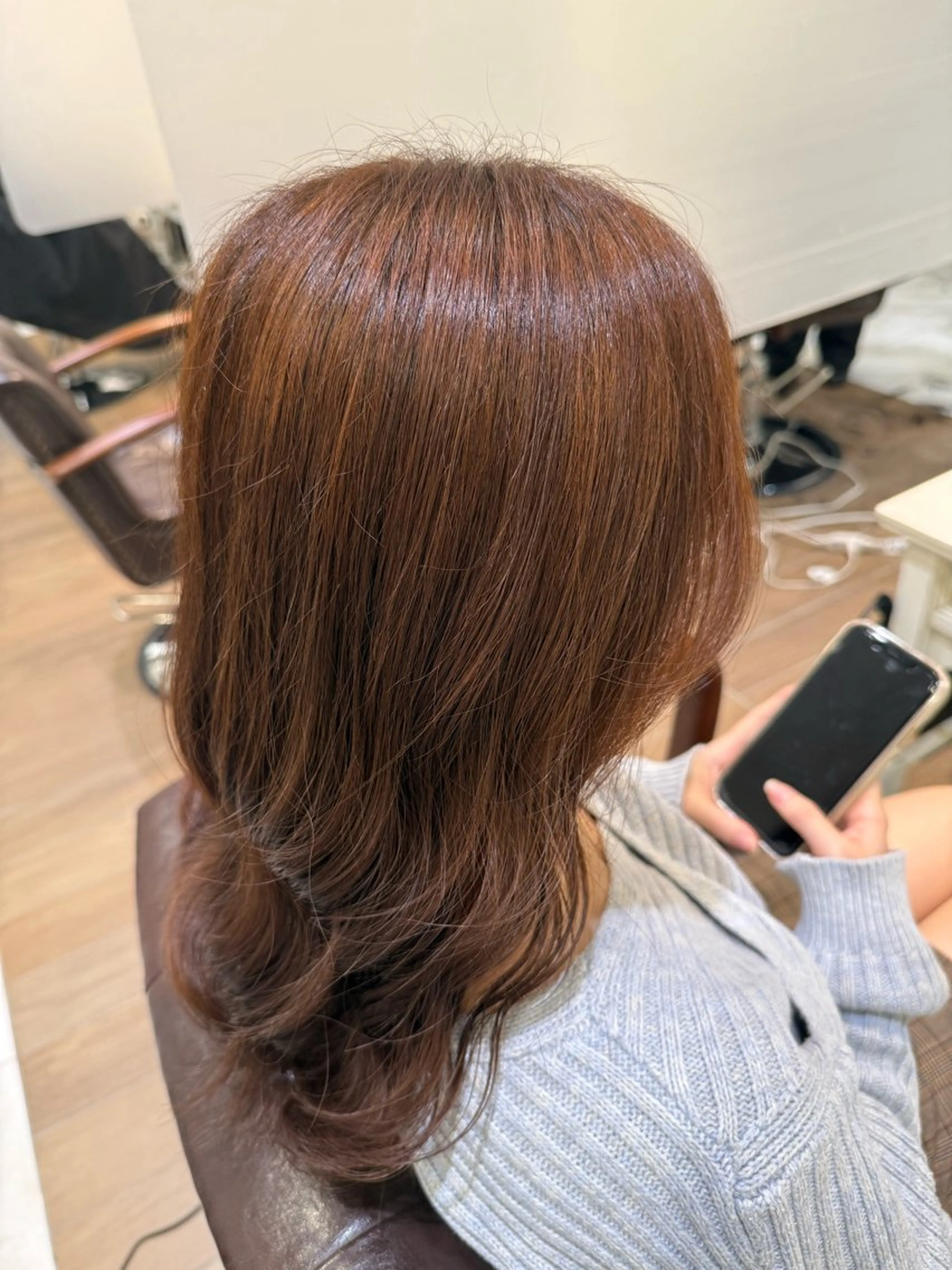 【ワンカラー🌼】水曜15時以降限定/マスクトリートメント付き✨/全頭ロング料金別途/ブリーチ無しの写真