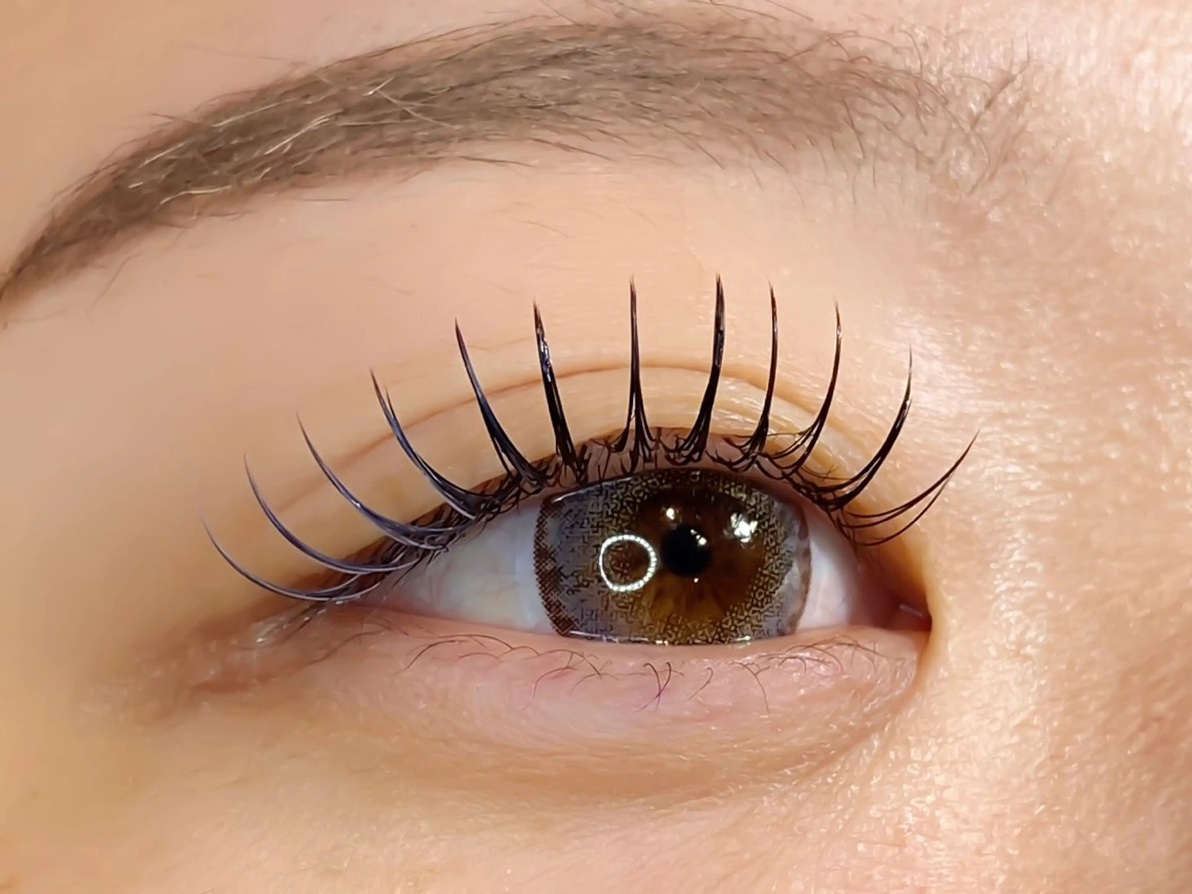 ❤︎期間限定❤︎【サックスブルー】【アイスブルー】💙🤍カラーエクステ140本（カラー両目40本使用）コーティング☃️の写真