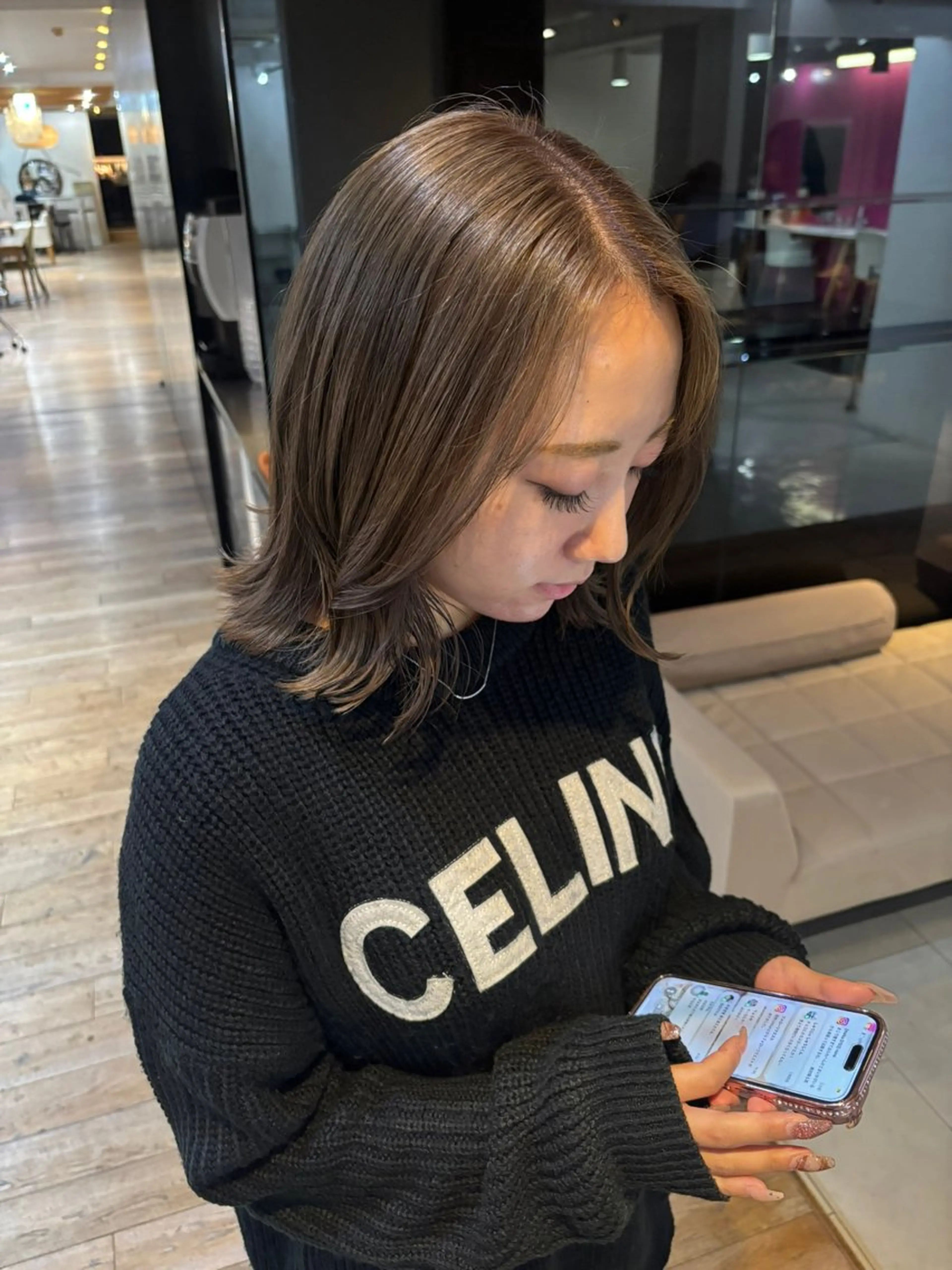 ミディアム ヘアカラー 🦕K-two/ シノハラナルミ🦕のヘアスタイル