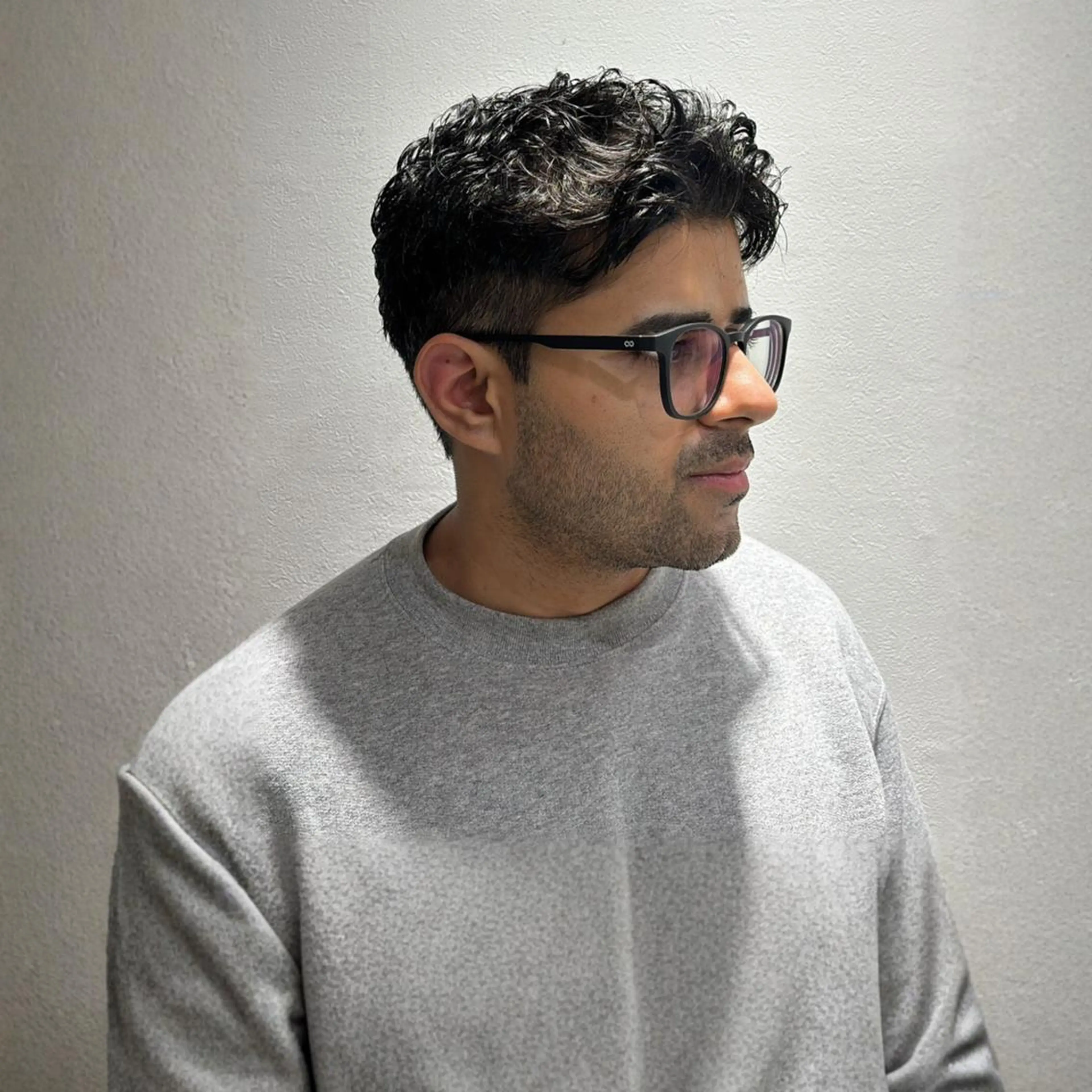 新規限定🎖️メンズカット＋毛流れナチュラルパーマの写真