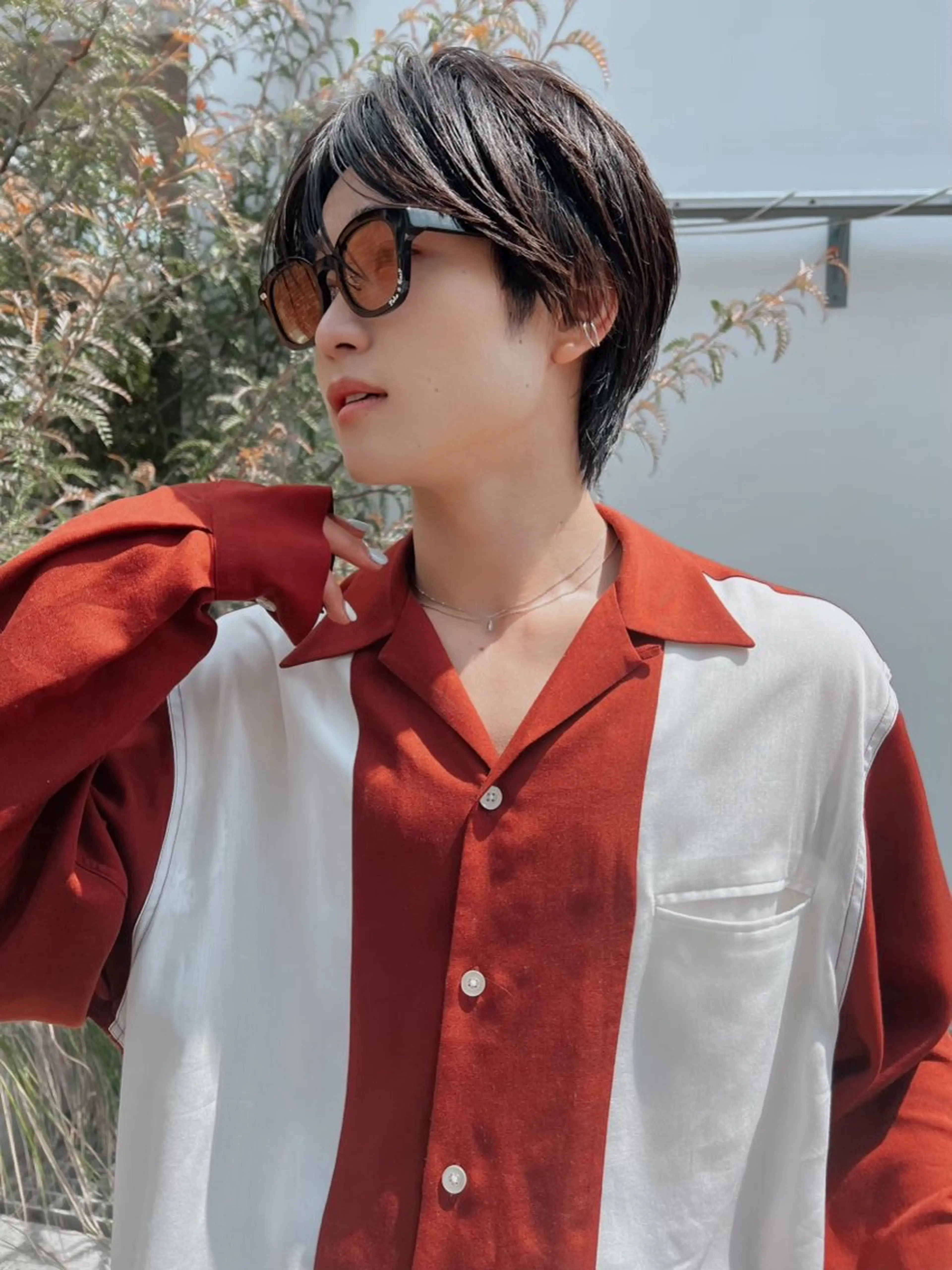 パーマ ヘアアレンジ メンズ カット パーマ トリートメント ハイトーン/美髪矯正 🍃大江拓実のヘアスタイル