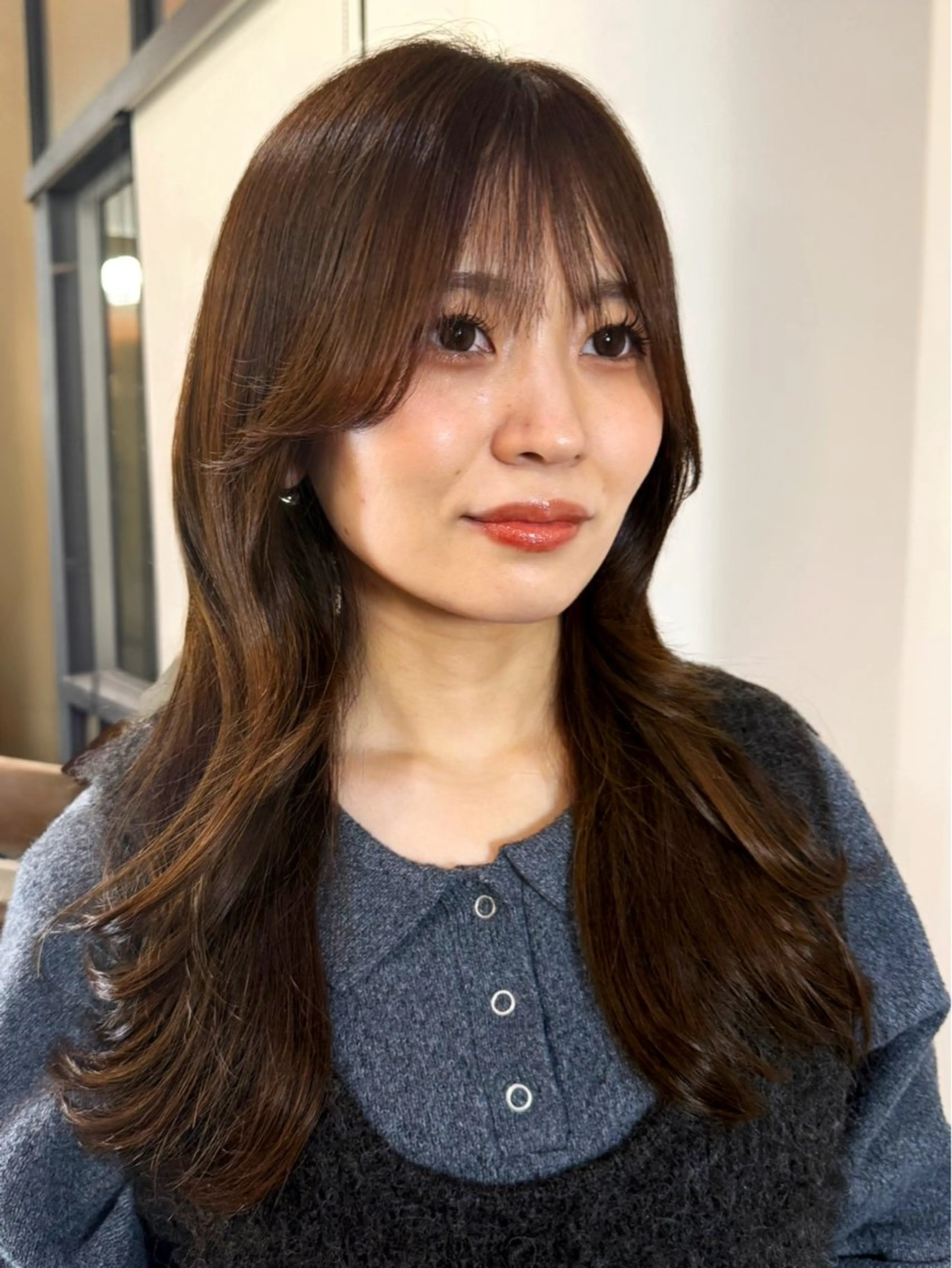 カット＋髪質改善カラー ¥13860→¥6980の写真