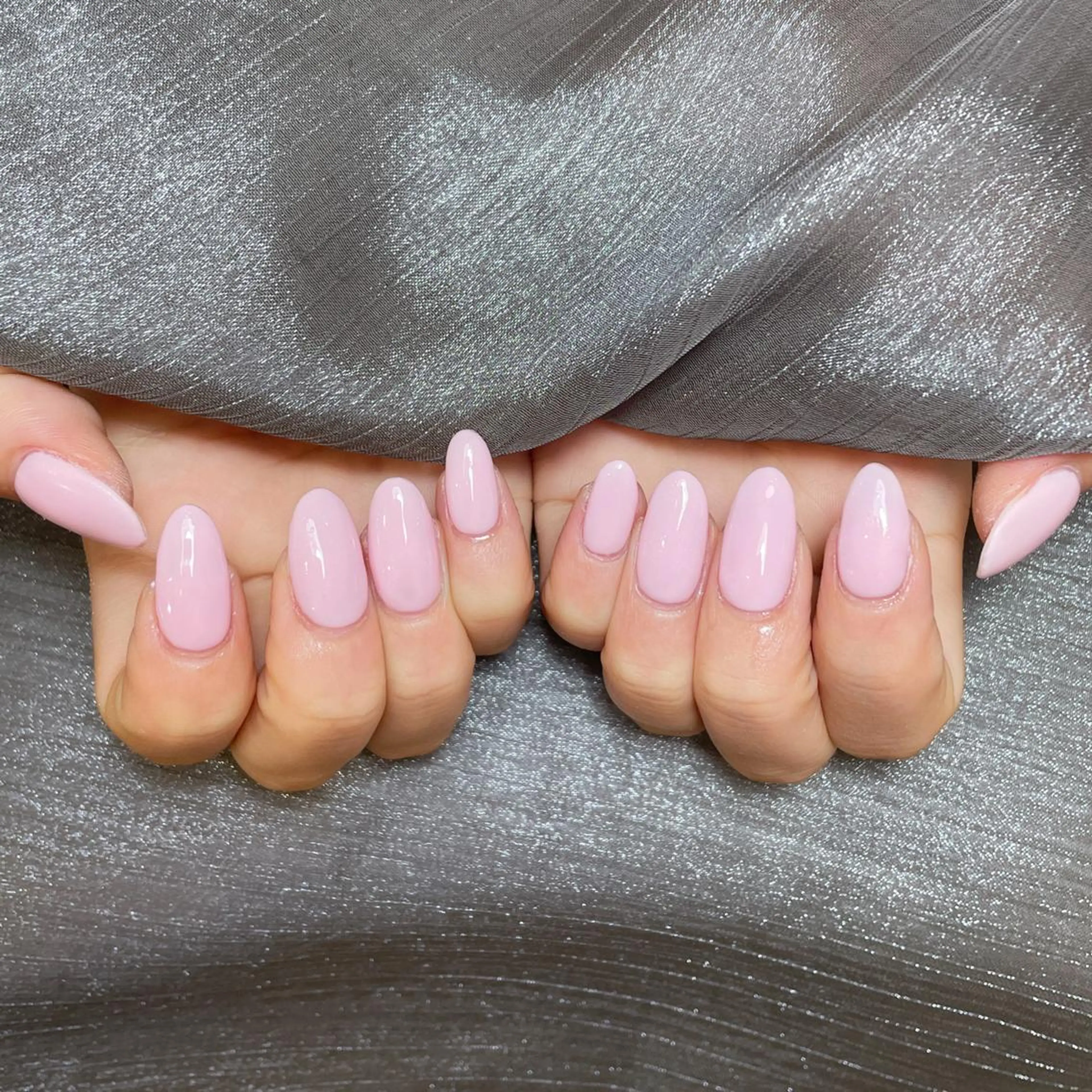 ネイル アートネイル オーロラネイル ガーリー キラキラネイル 韓国ネイル ハンドネイル DIANMOND NAIL🌸のネイルデザイン