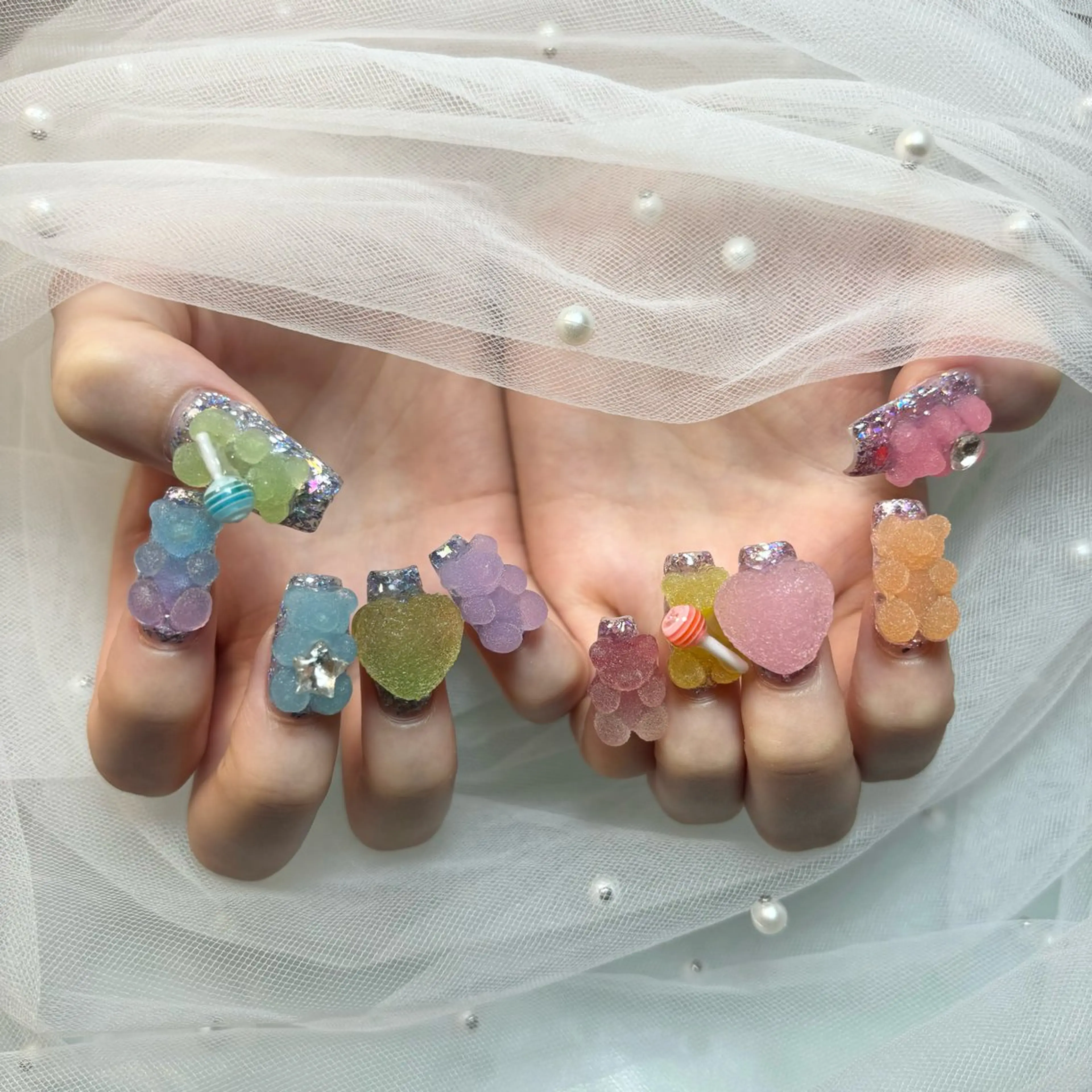 ネイル ハンドネイル ୨୧ mio୨୧のネイルデザイン