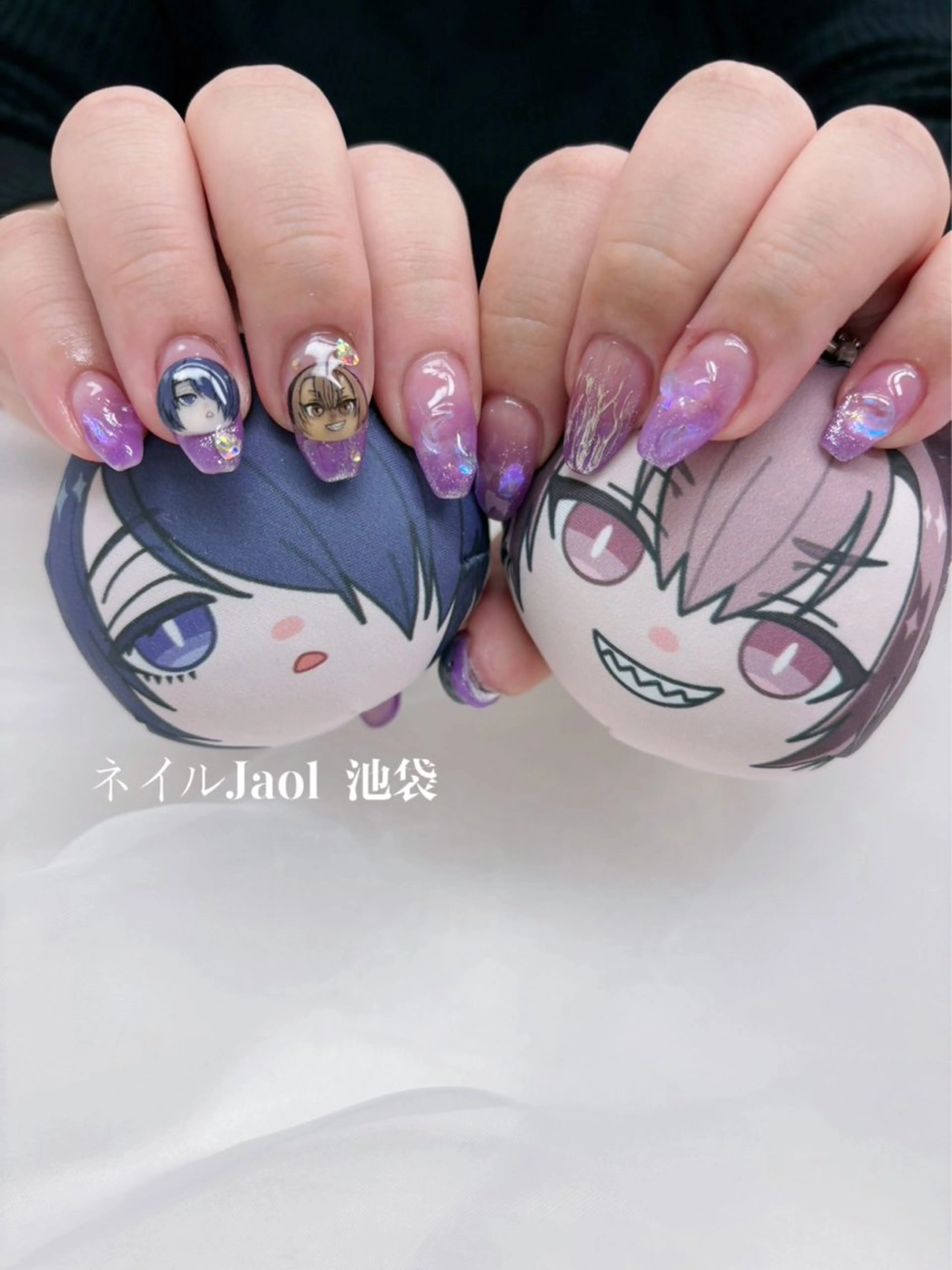 ミディアム nail jaol池袋店所属・ネイルJaol 池袋のネイルデザイン