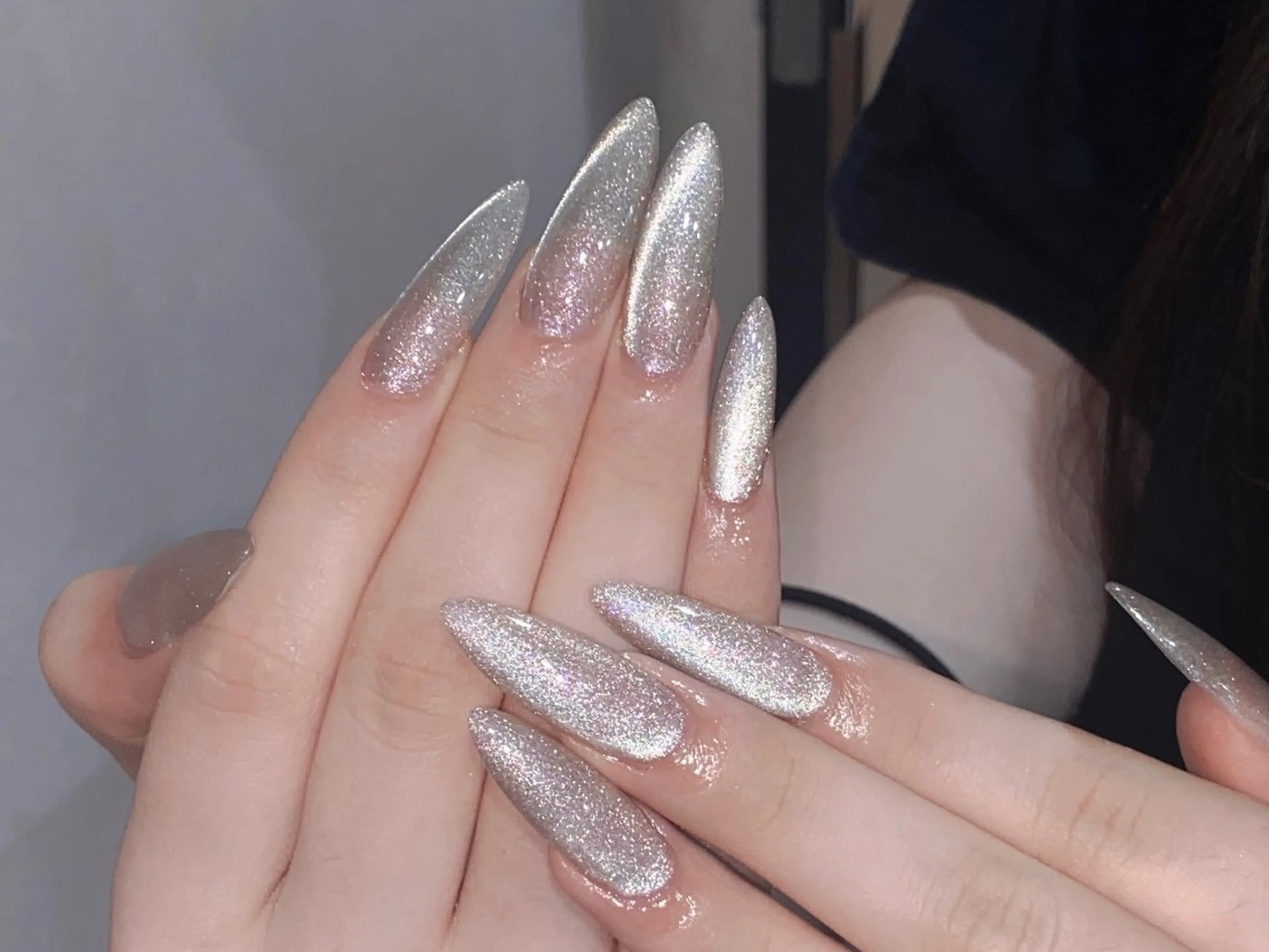 ネイル ハンドネイル Dark honey スカルプ専門原宿店のネイルデザイン