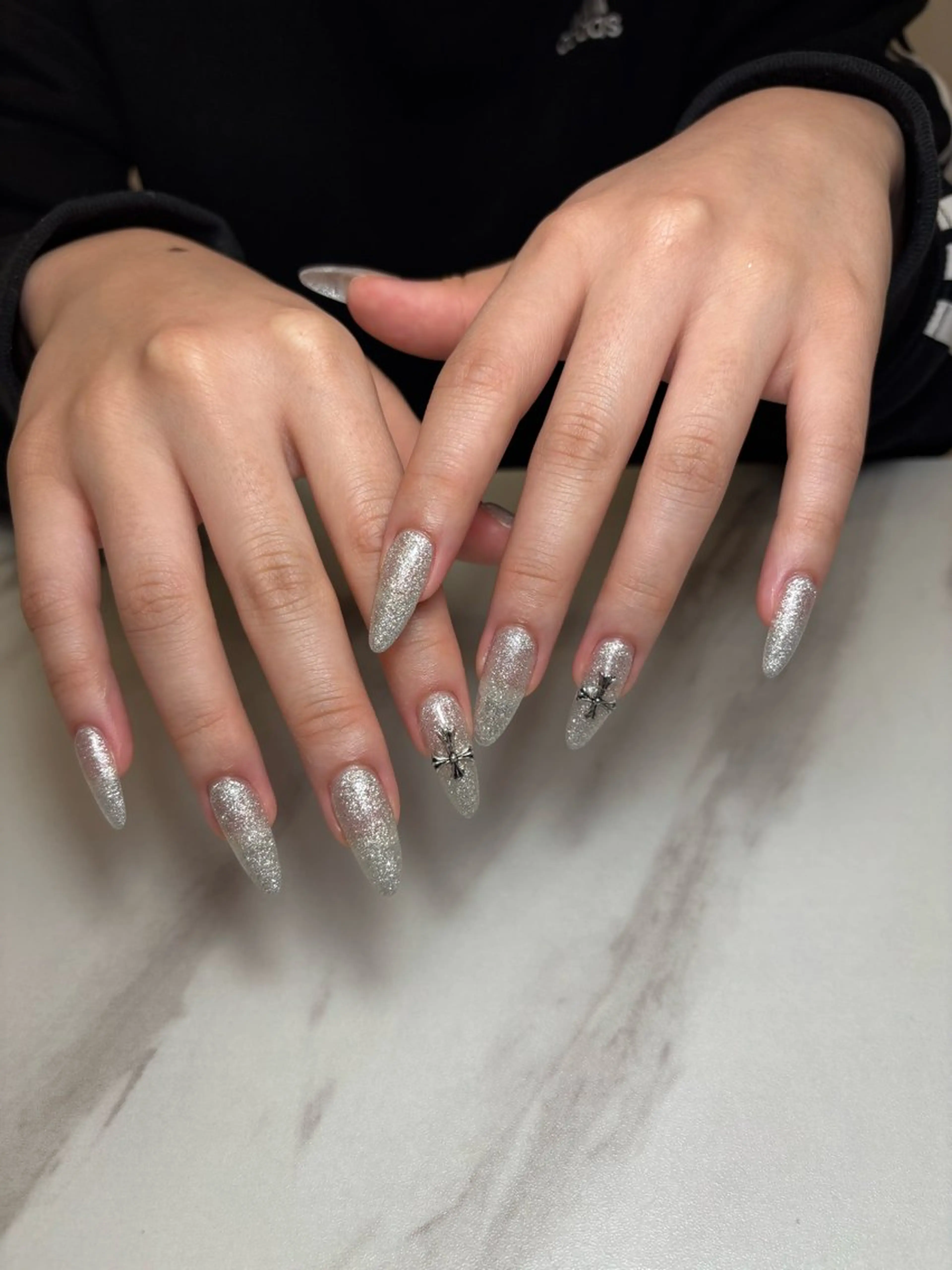 ネイル ラメ(グリッター) ハンドネイル fuka 堺筋本町/心斎橋のネイルデザイン