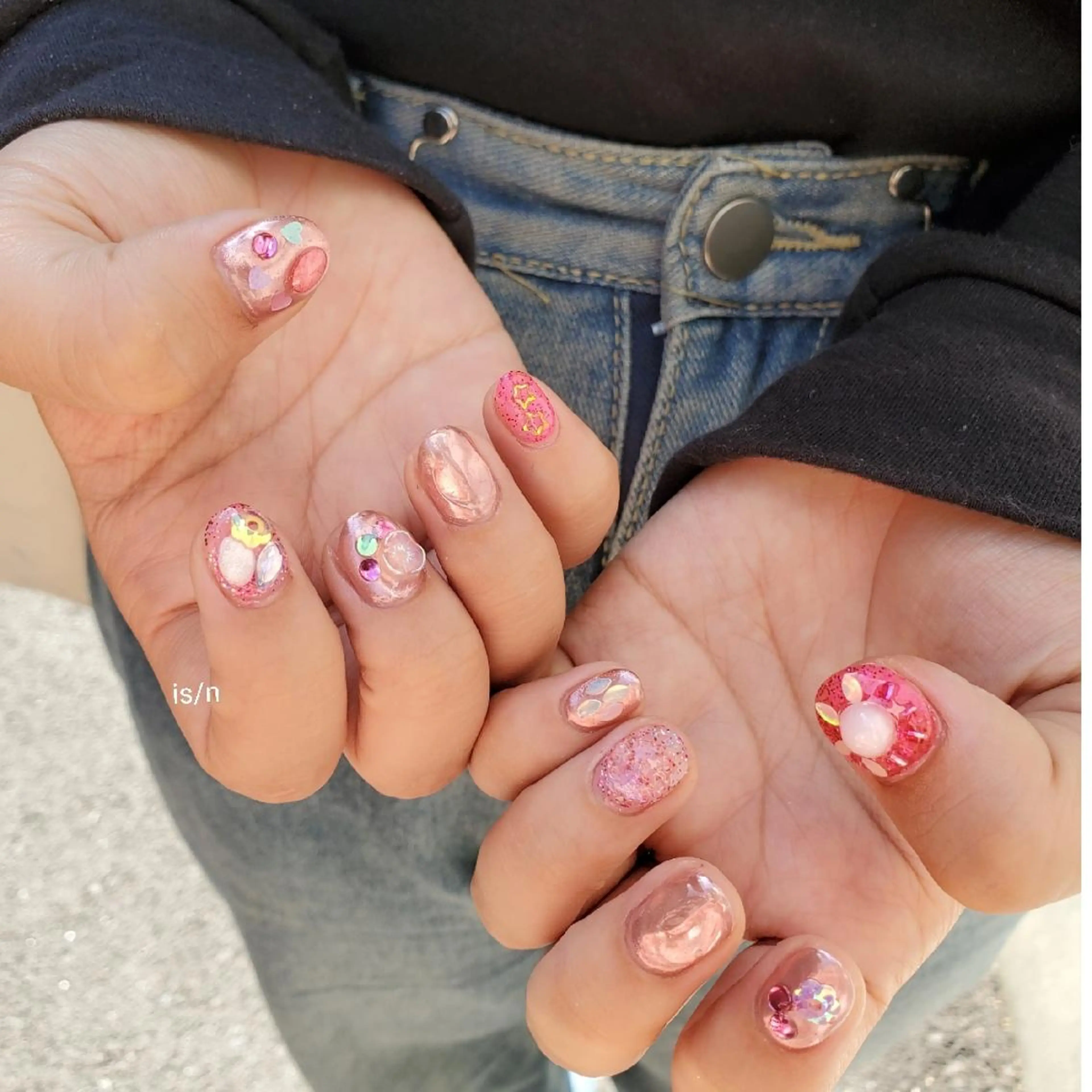 ネイル ハンドネイル 店長 佐藤のネイルデザイン