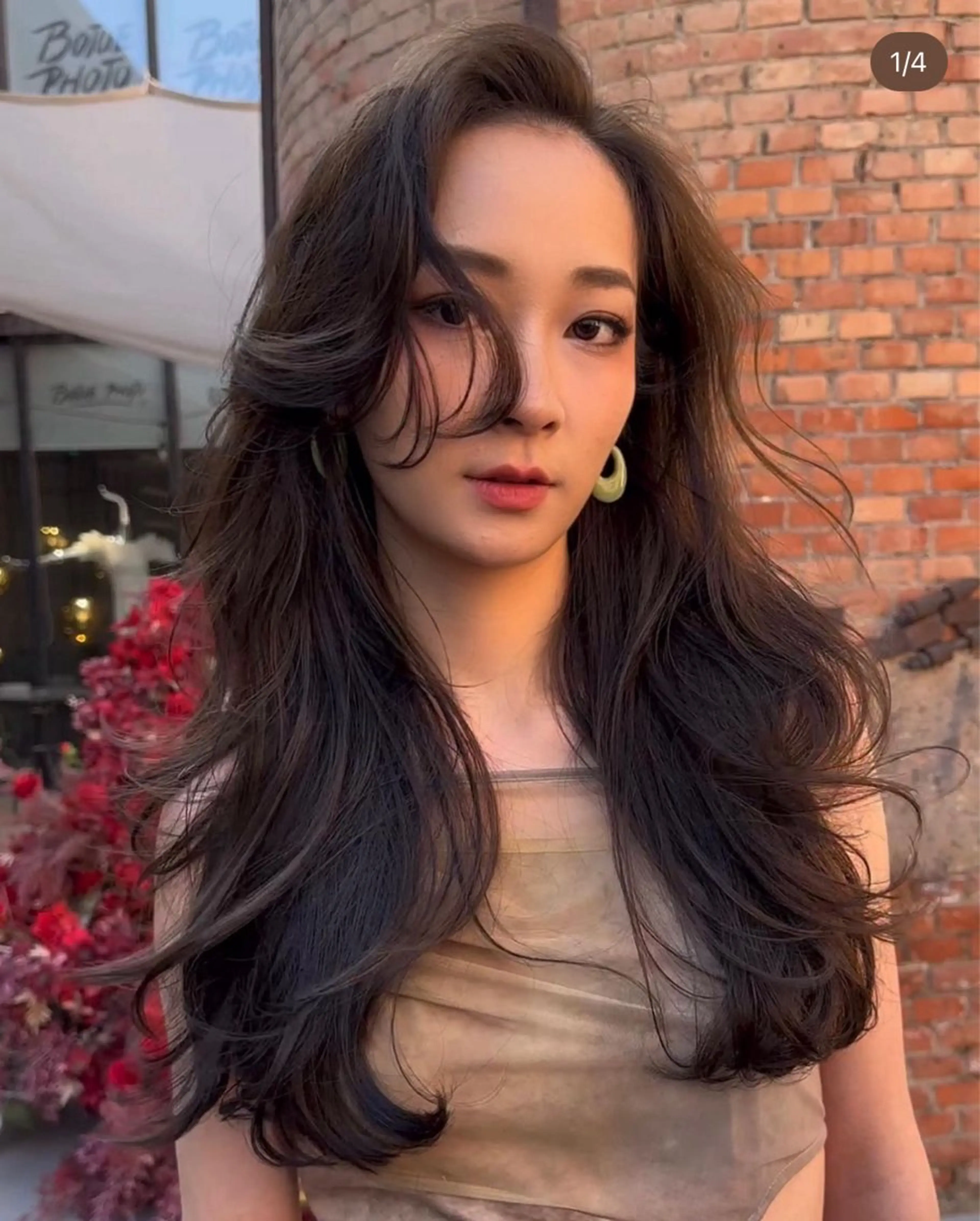 ロング パーマ デジタルパーマ コスメパーマ 佐藤　諒のヘアスタイル