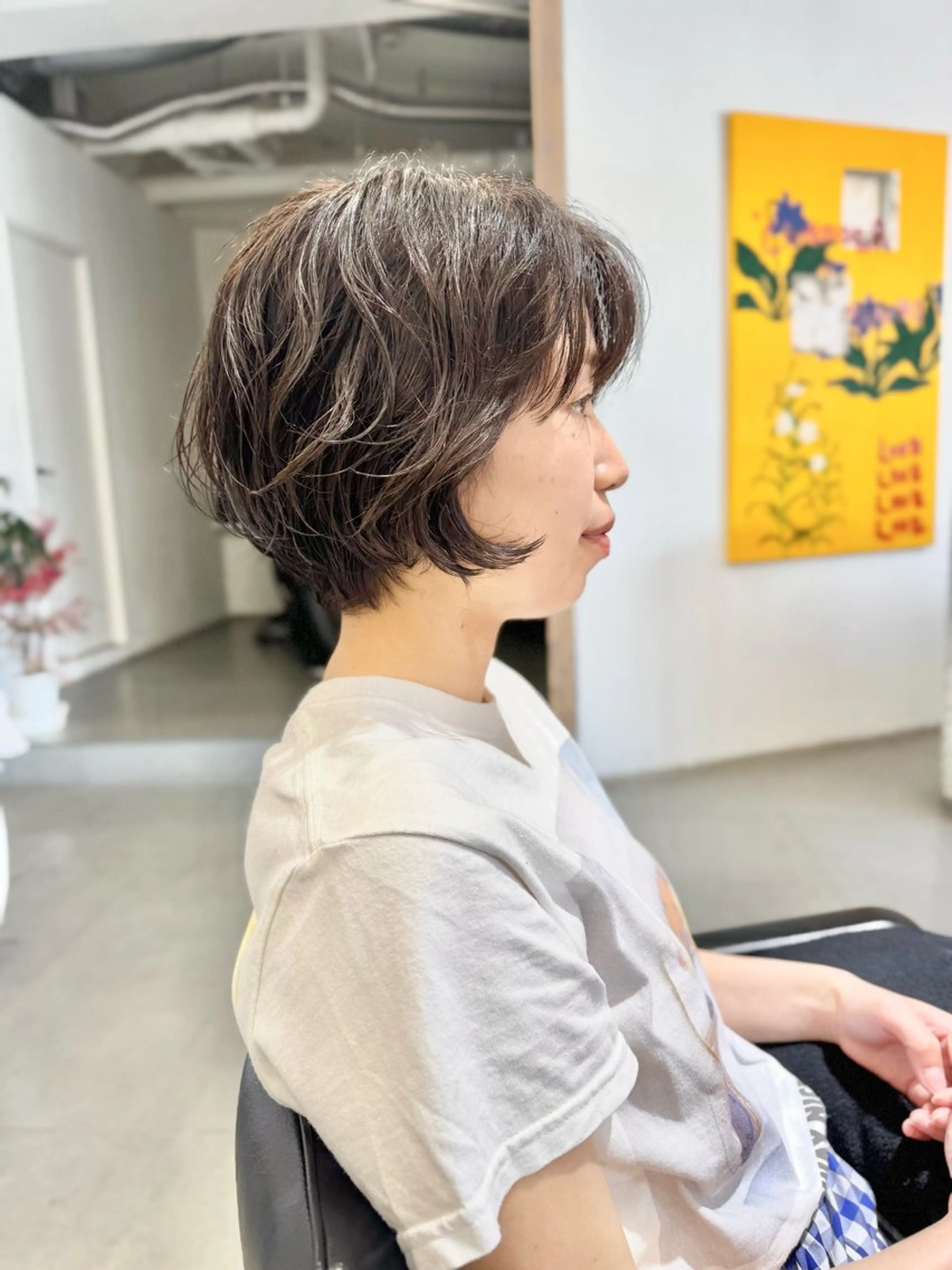 ショート パーマ 柏サニーズ✂︎クセ毛 ◎ショート◎正樹のヘアスタイル