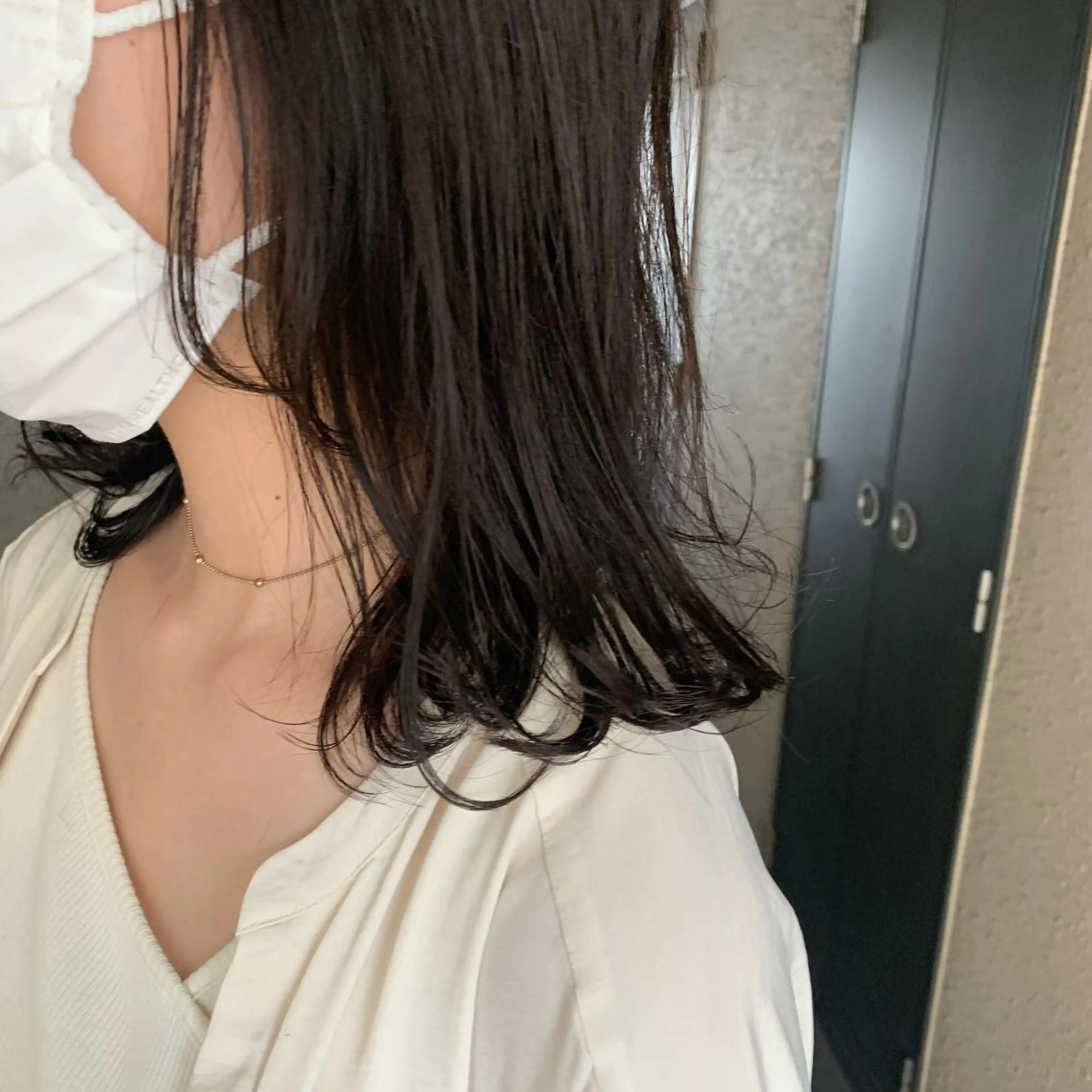 ミディアム カラー chouette/ 根本優希のヘアスタイル