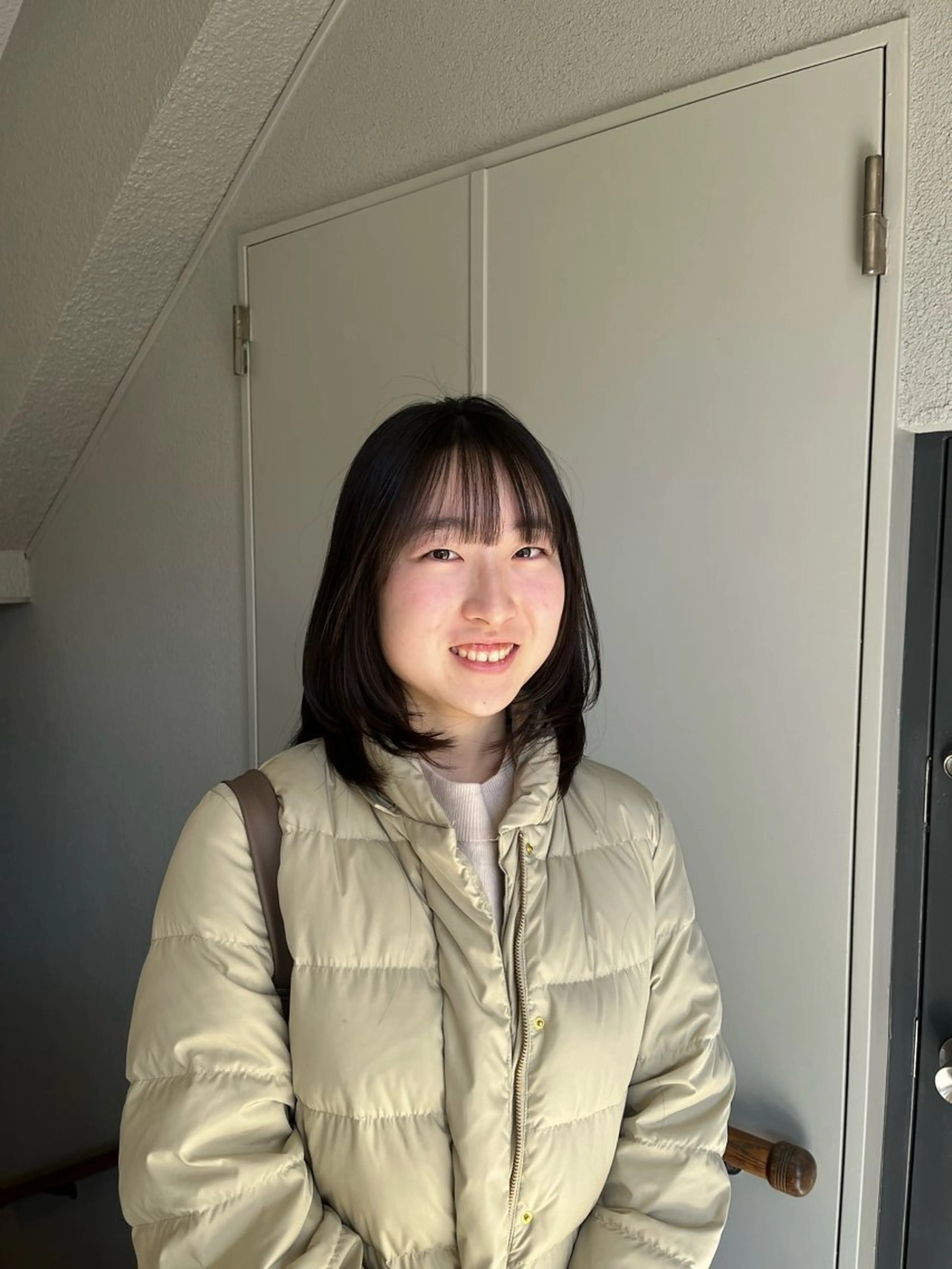 ミディアム カット D'na所属・ベージュ🤎/韓国風 ヘア🇰🇷/さくらのヘアスタイル