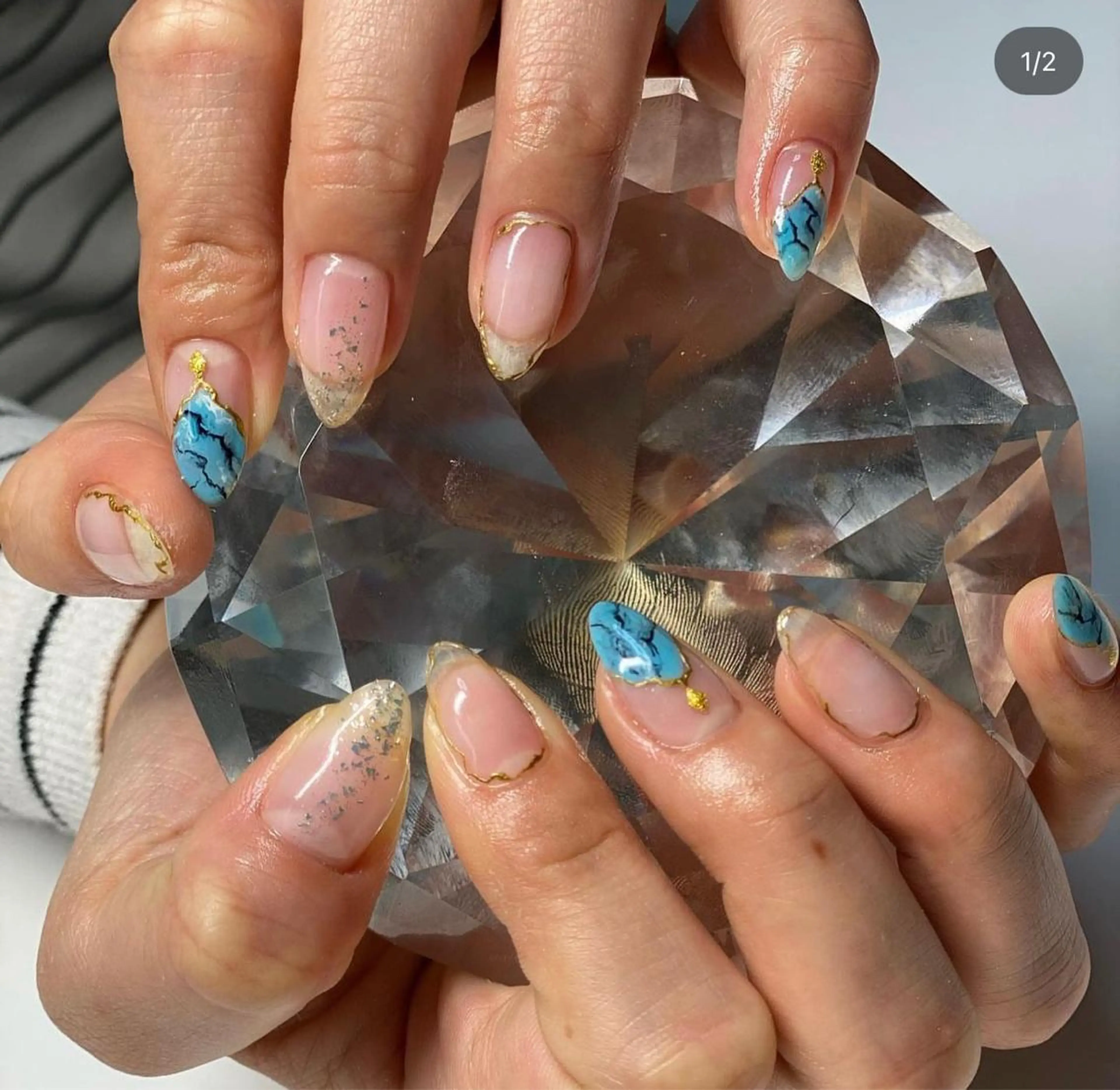 ネイル クリアネイル coco nailのネイルデザイン