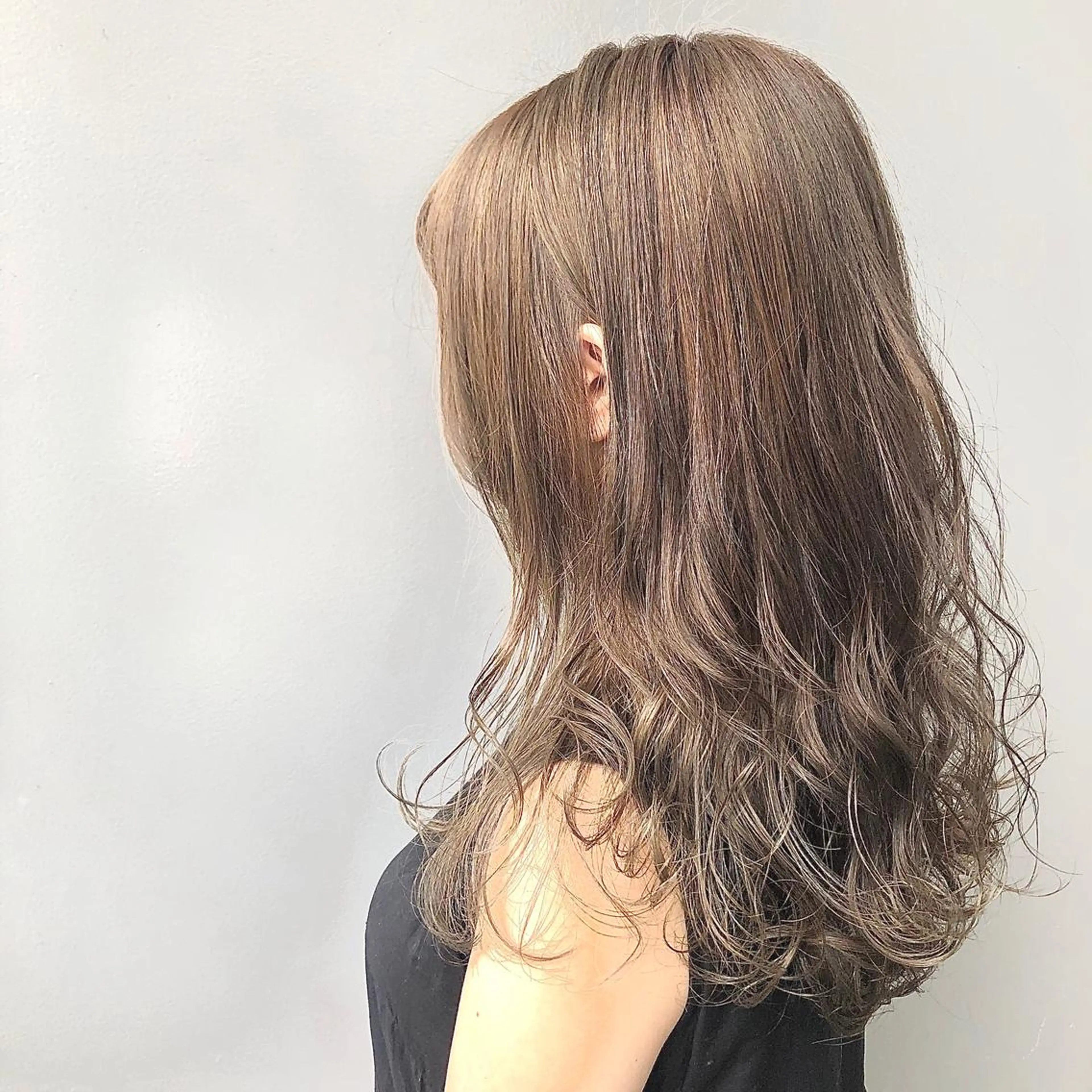 ロング カラー YU-KA ✂︎ROSSOのヘアスタイル