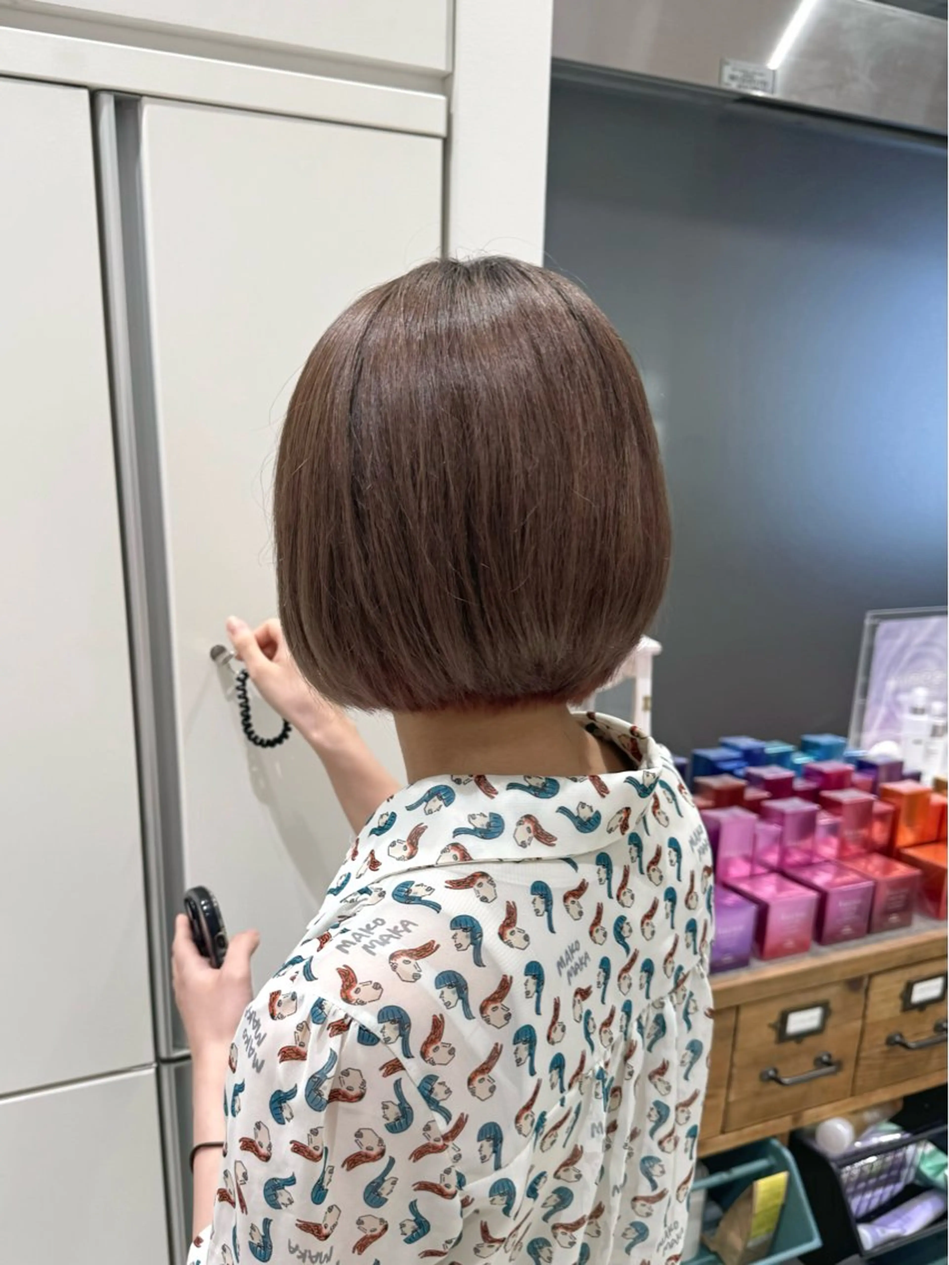 ショート カラー 成田 悠里【鶴見 BONECCA】のヘアスタイル