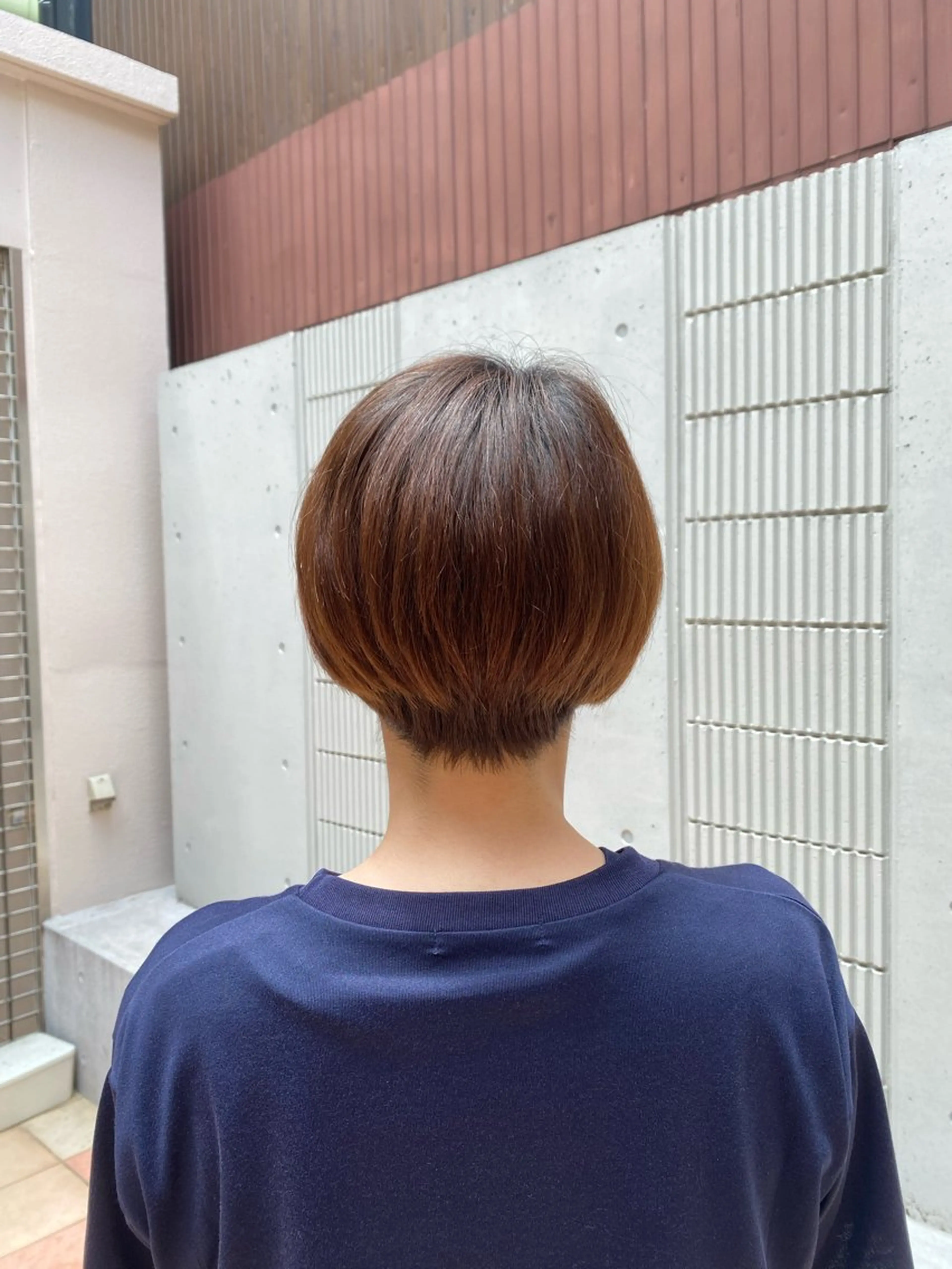 ショート 髪質改善 ショートヘア 縮毛矯正 Sourire小倉所属・Sourire小倉 なかしまひかるのヘアスタイル