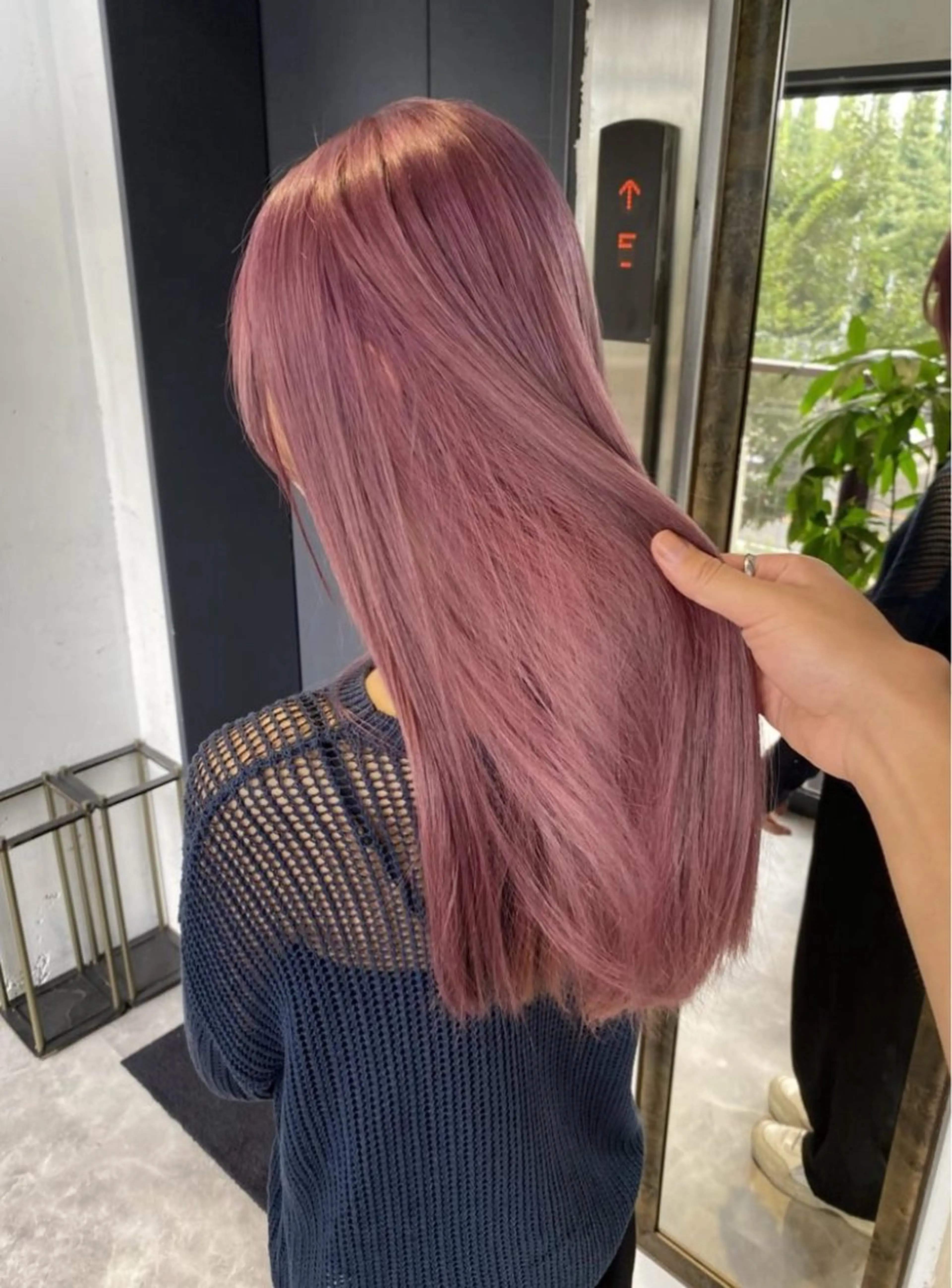 💐学生限定💐ケアブリーチ使用ダブルカラー🩵＋ケアトリートメント　/透明感/髪質改善/吉祥寺/ブリーチなし/ブリーチの写真