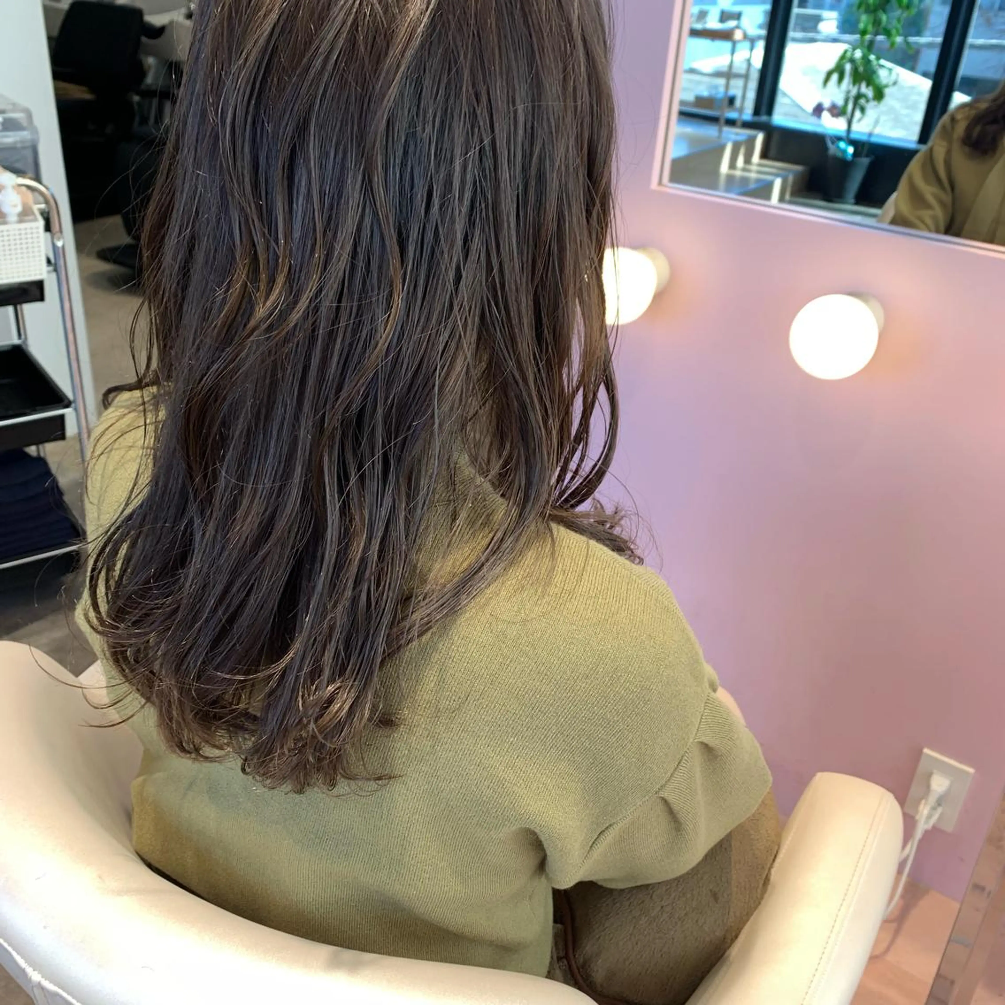 ミディアム カラー ベージュカラー オリーブベージュ ボブ/暖色/デザイン KOYUKI⛄️のヘアスタイル