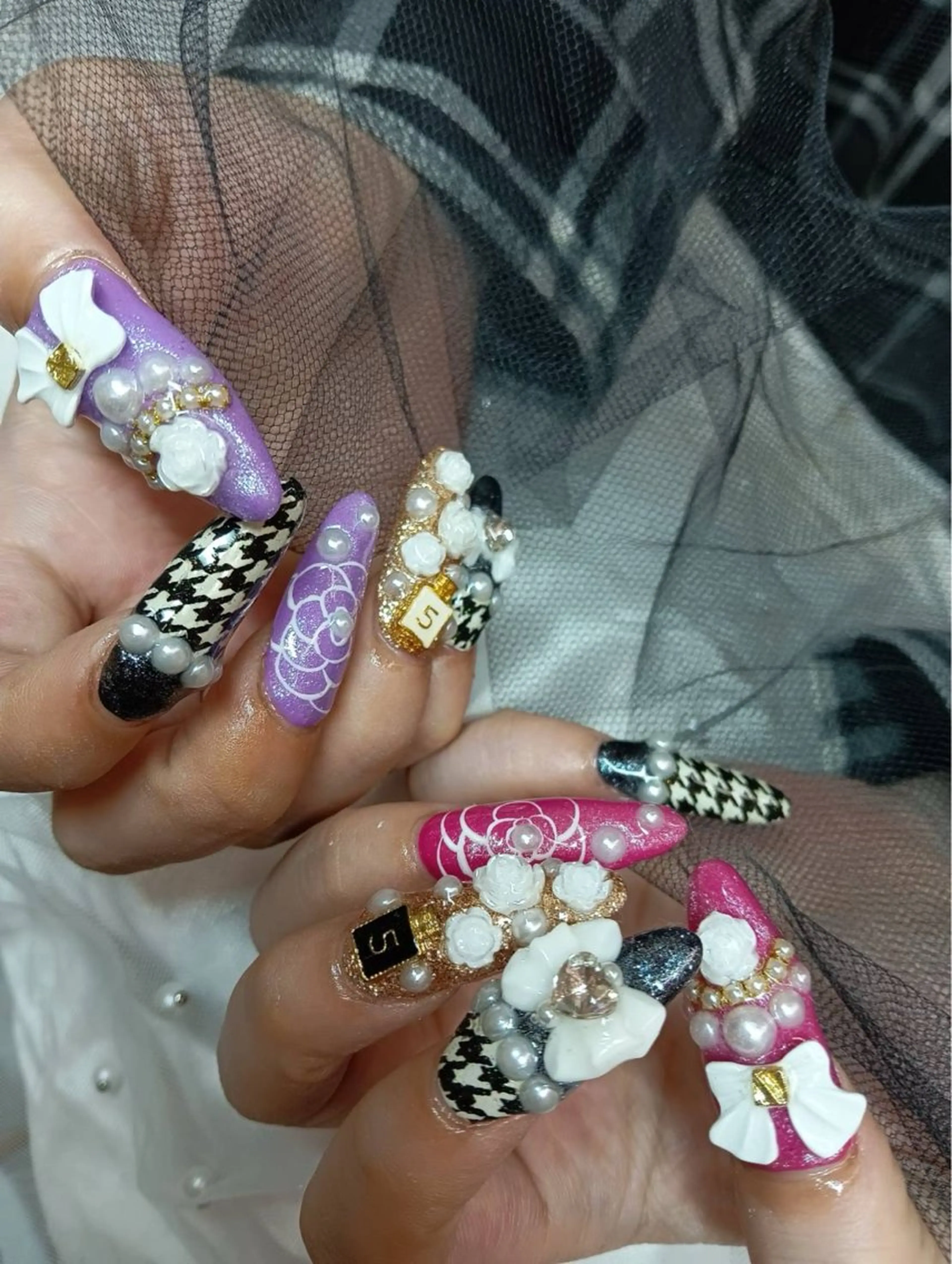 ネイル ハンドネイル 柘植 祐子のネイルデザイン