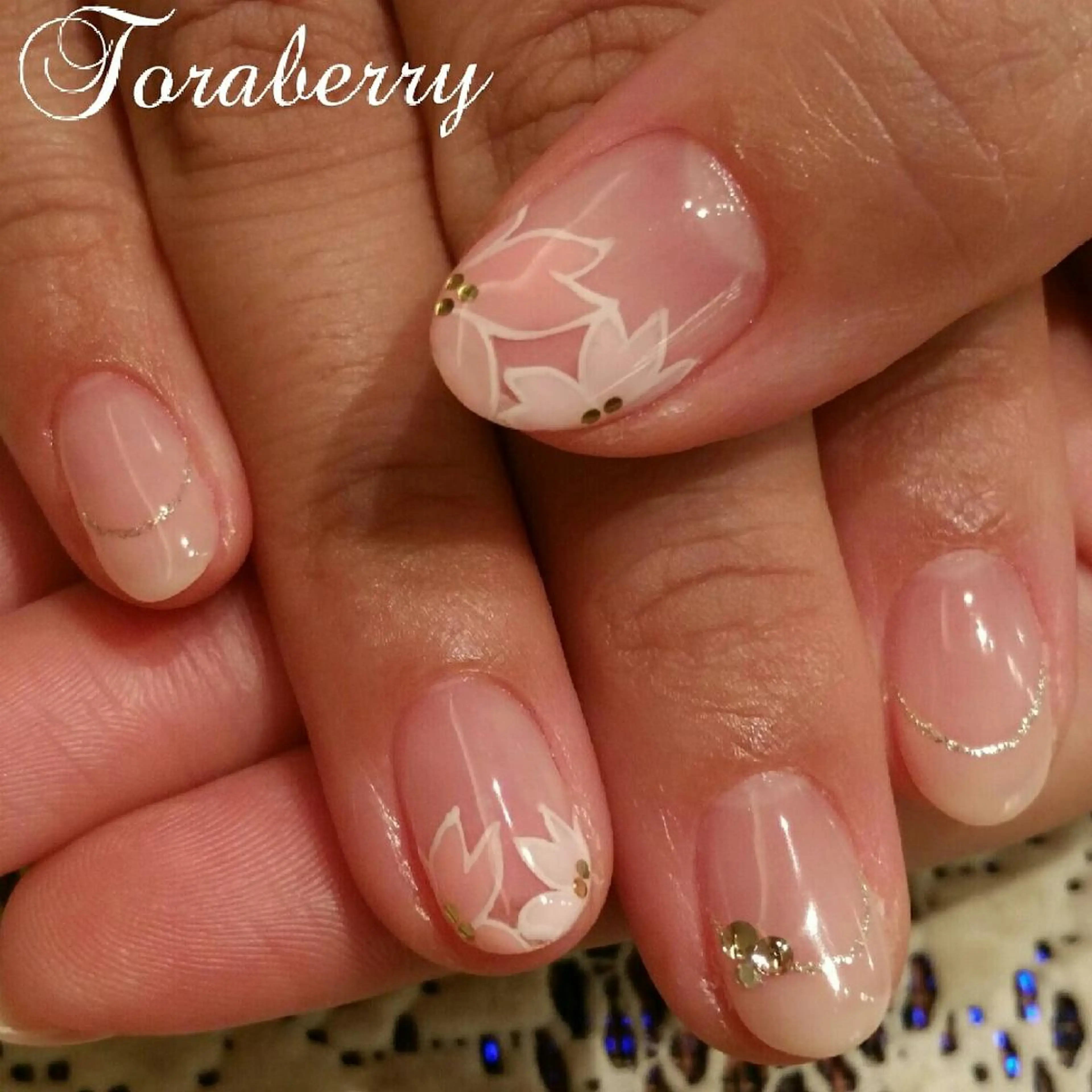 ネイル 桜ネイル ネイリスト なつみのネイルデザイン