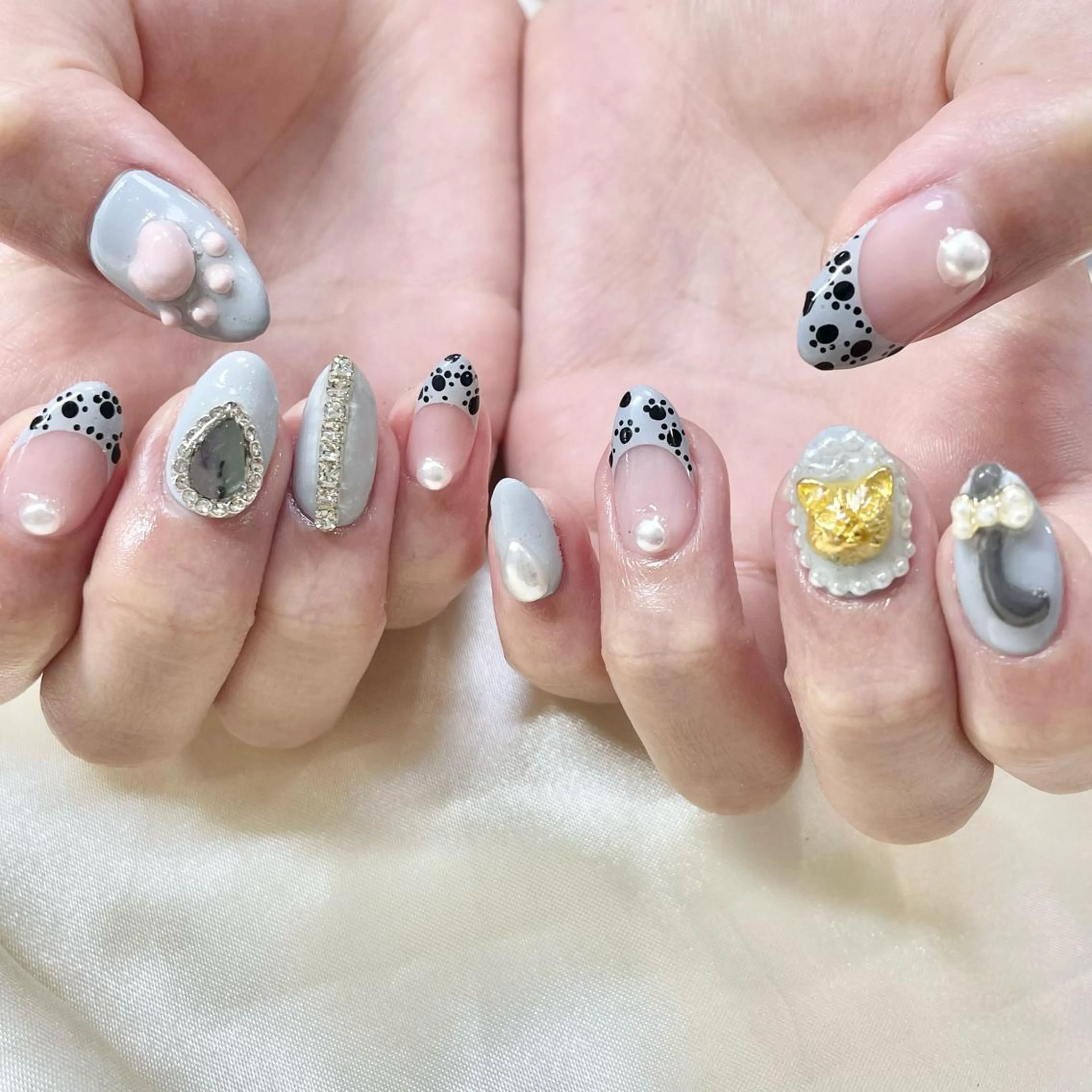 ネイル ハンドネイル フットネイル 🎀AYAKO 🎀中韓ネイルのネイルデザイン